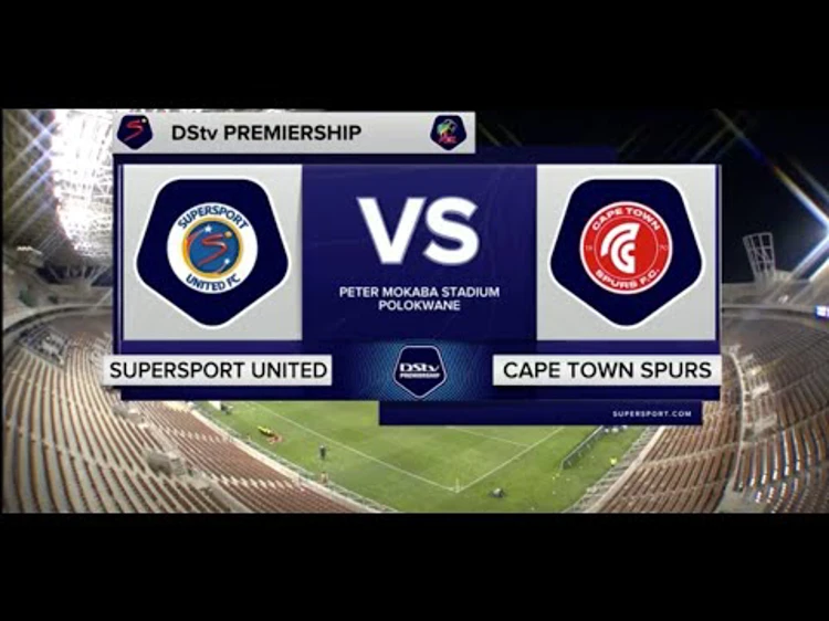 SuperSport United v Cape Town Spurs Match Highlights DStv