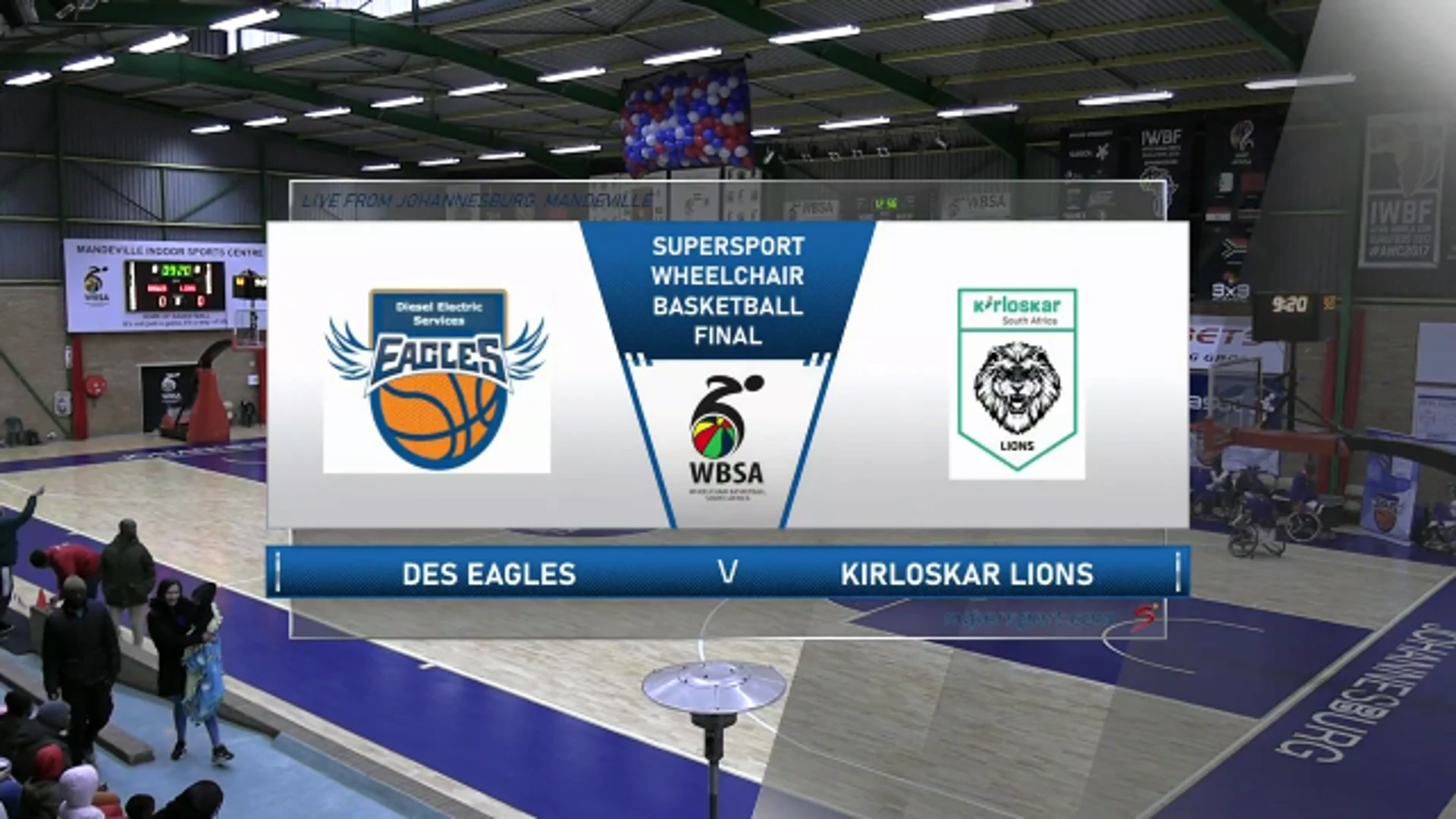 DES Eagles v Kirloskar Lions | Match Highlights | SuperSport Wheelchair Basketball Series