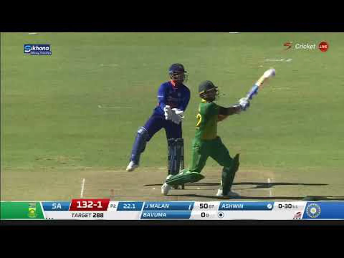 South Africa v India | 2nd ODI | Janneman Malan 91