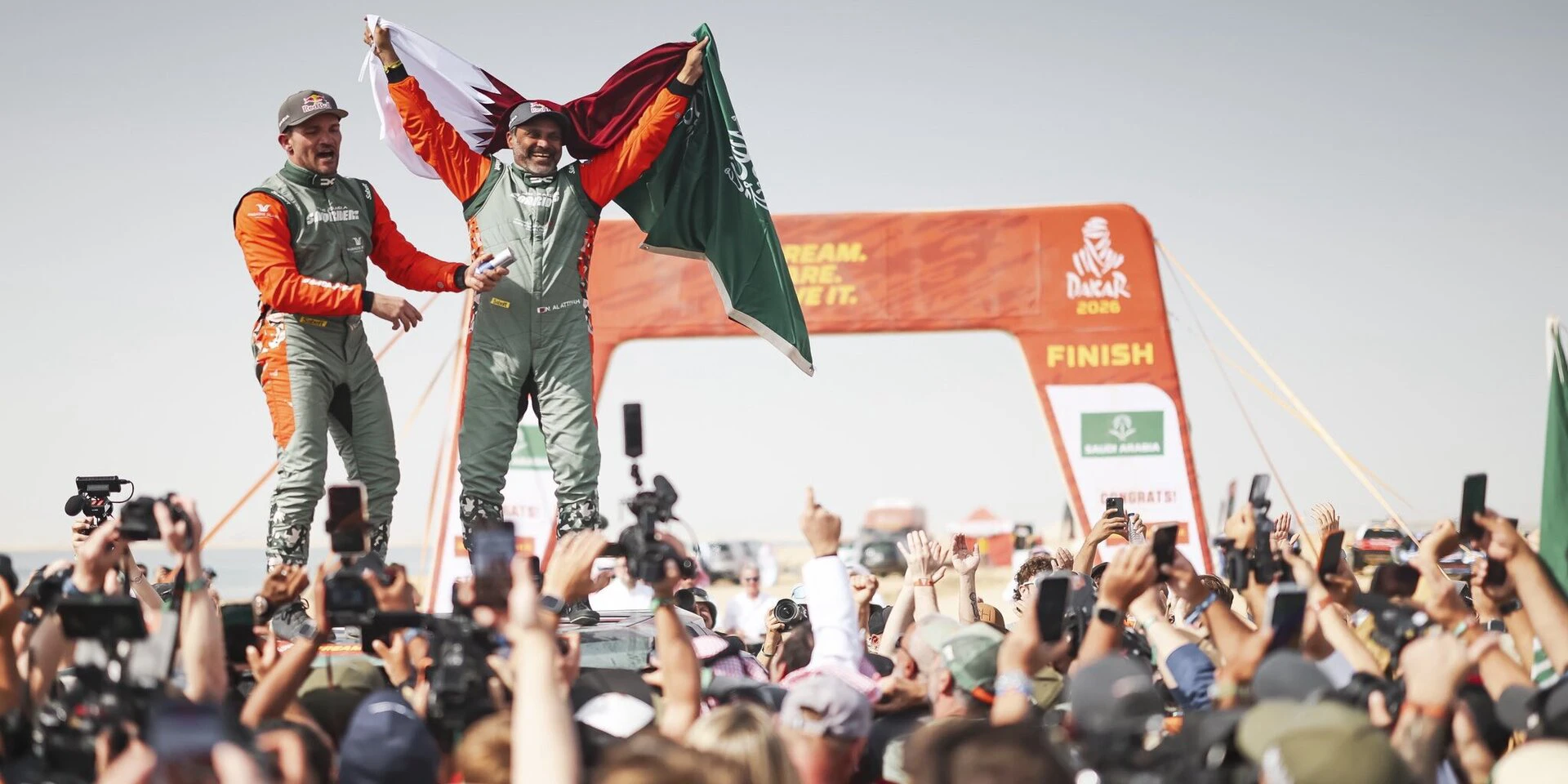 Al-Attiyah claims sixth Dakar car crown as Benavides edges bike title