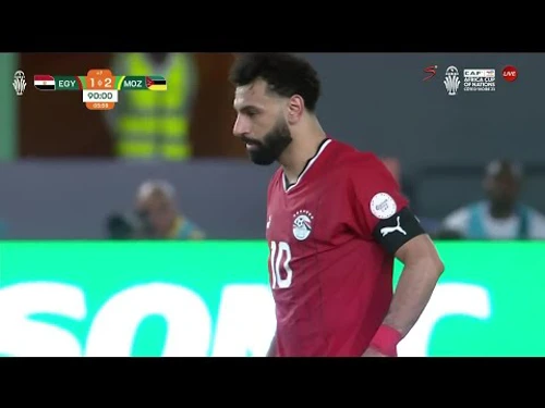 AFCON 2023 | Egypt v Mozambique | Goal | Mohamed Salah | SuperSport