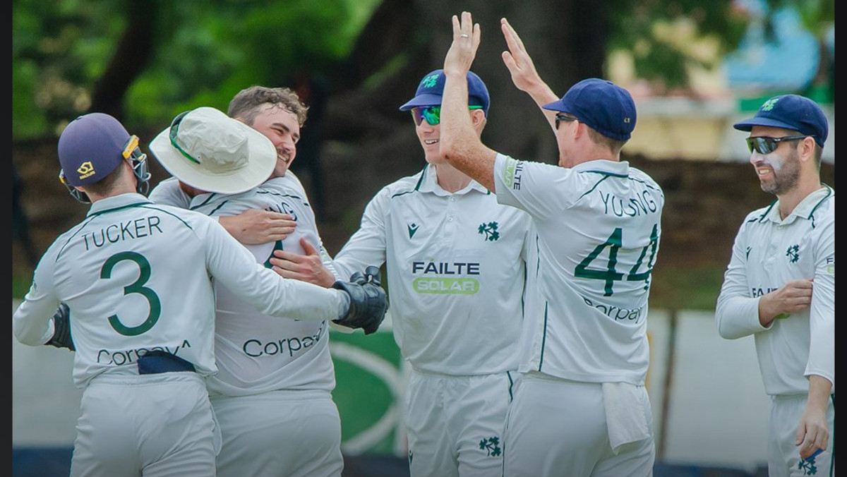 Ireland beat Zimbabwe by 63 runs in one-off test