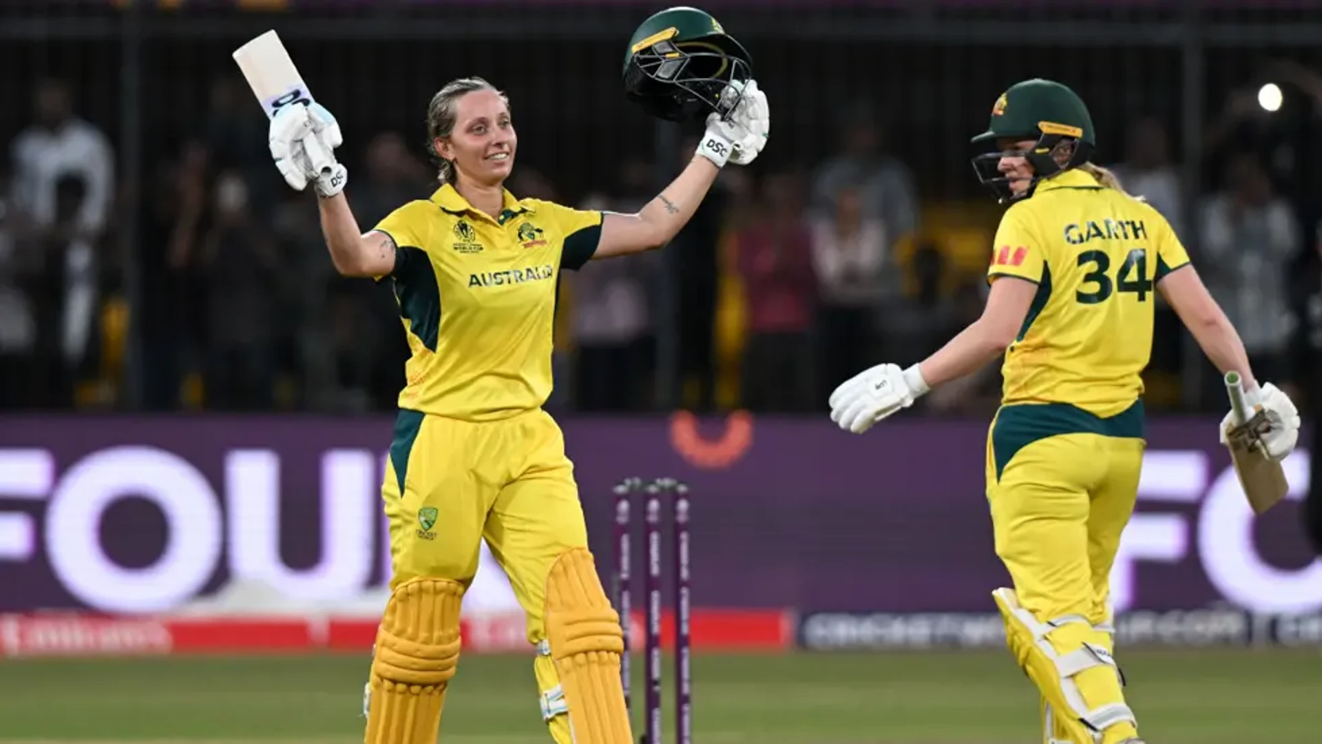 PURE CLASS: Gardner, Sutherland star as Australia beat England
