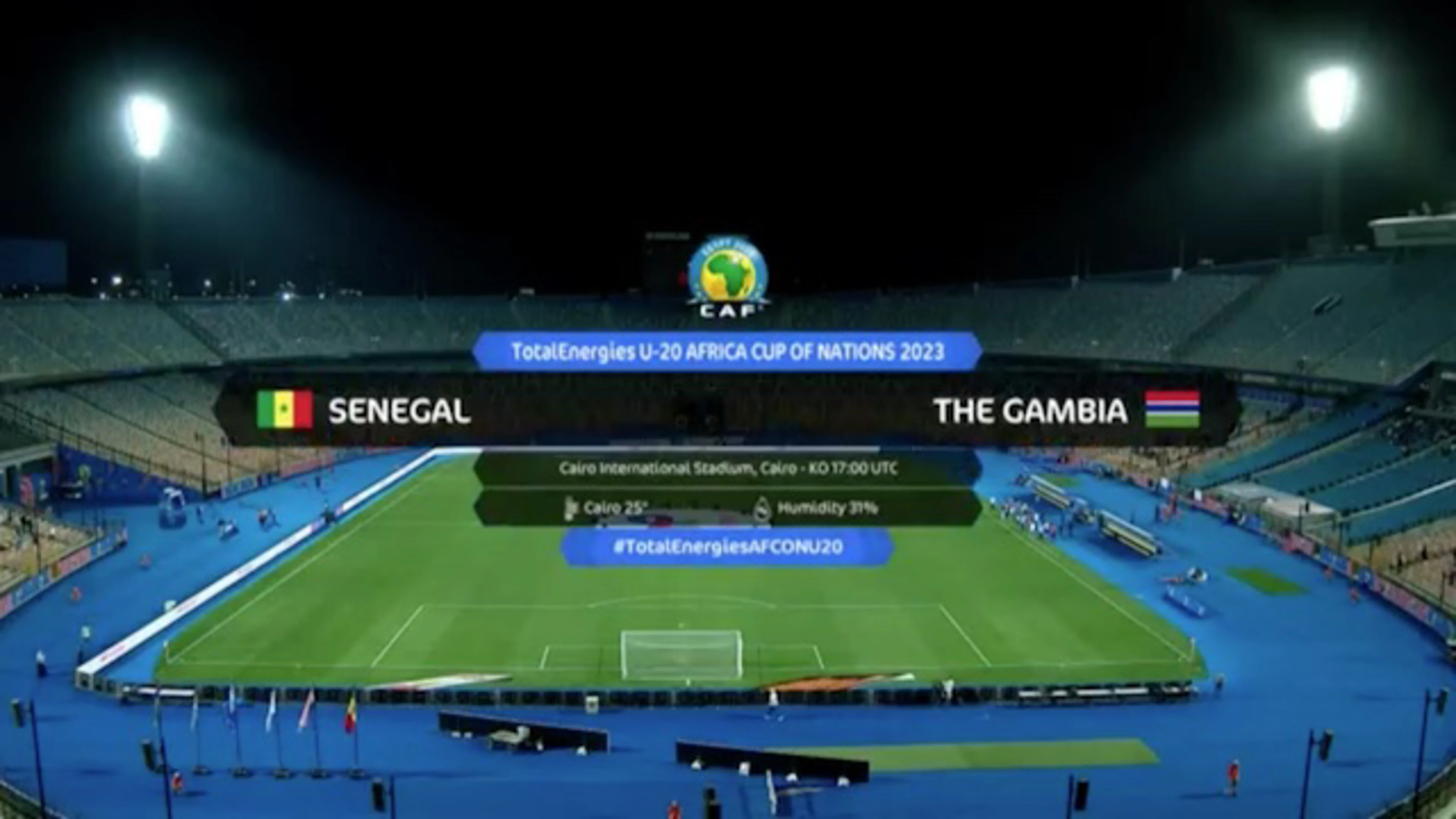Under 20 Africa Cup of Nations | Senegal v Gambia | Highlights