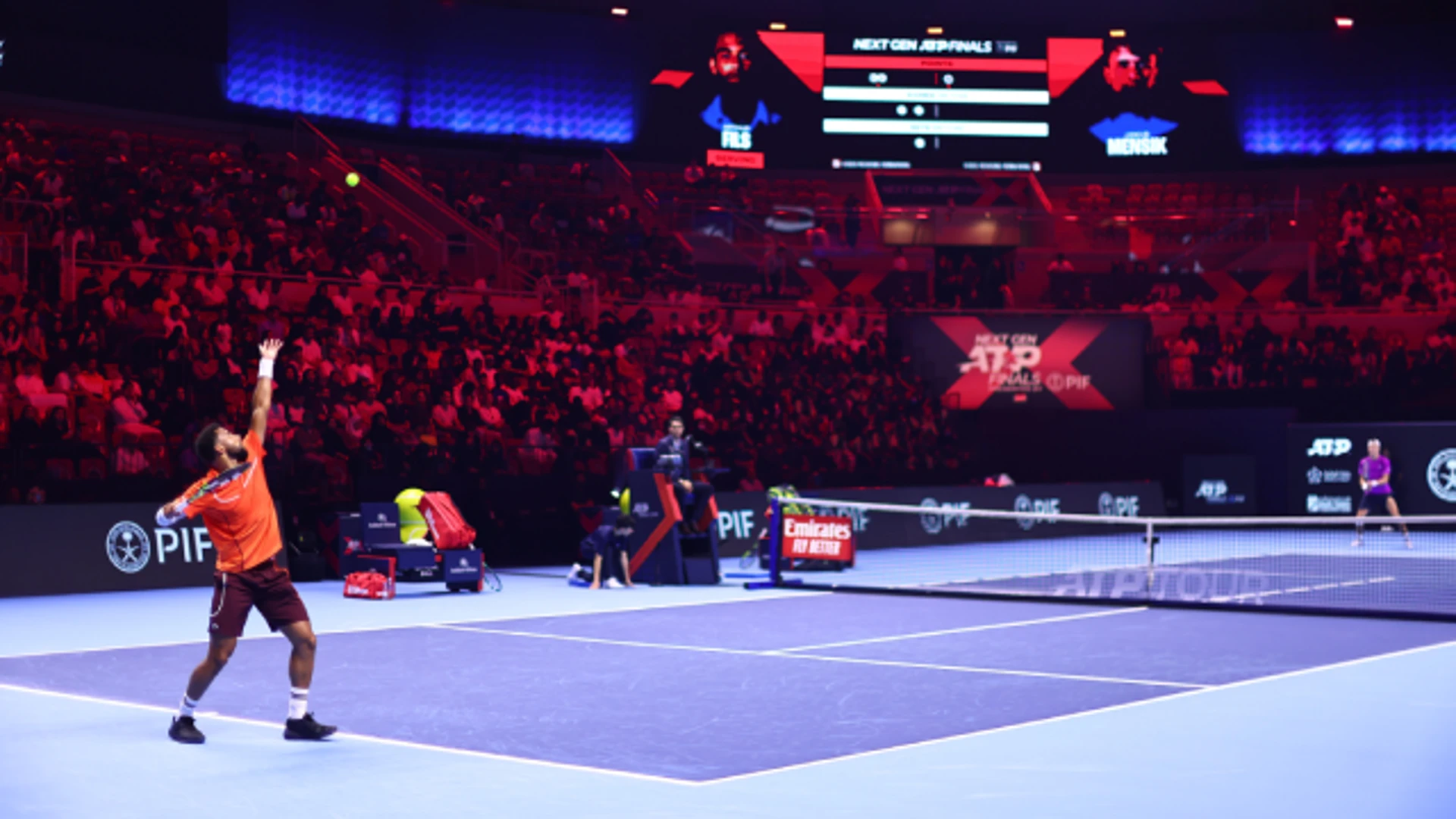 Arthur Fils v Jakub Mensik | Day 2 Match 3 | Highlights | Next Gen ATP Finals