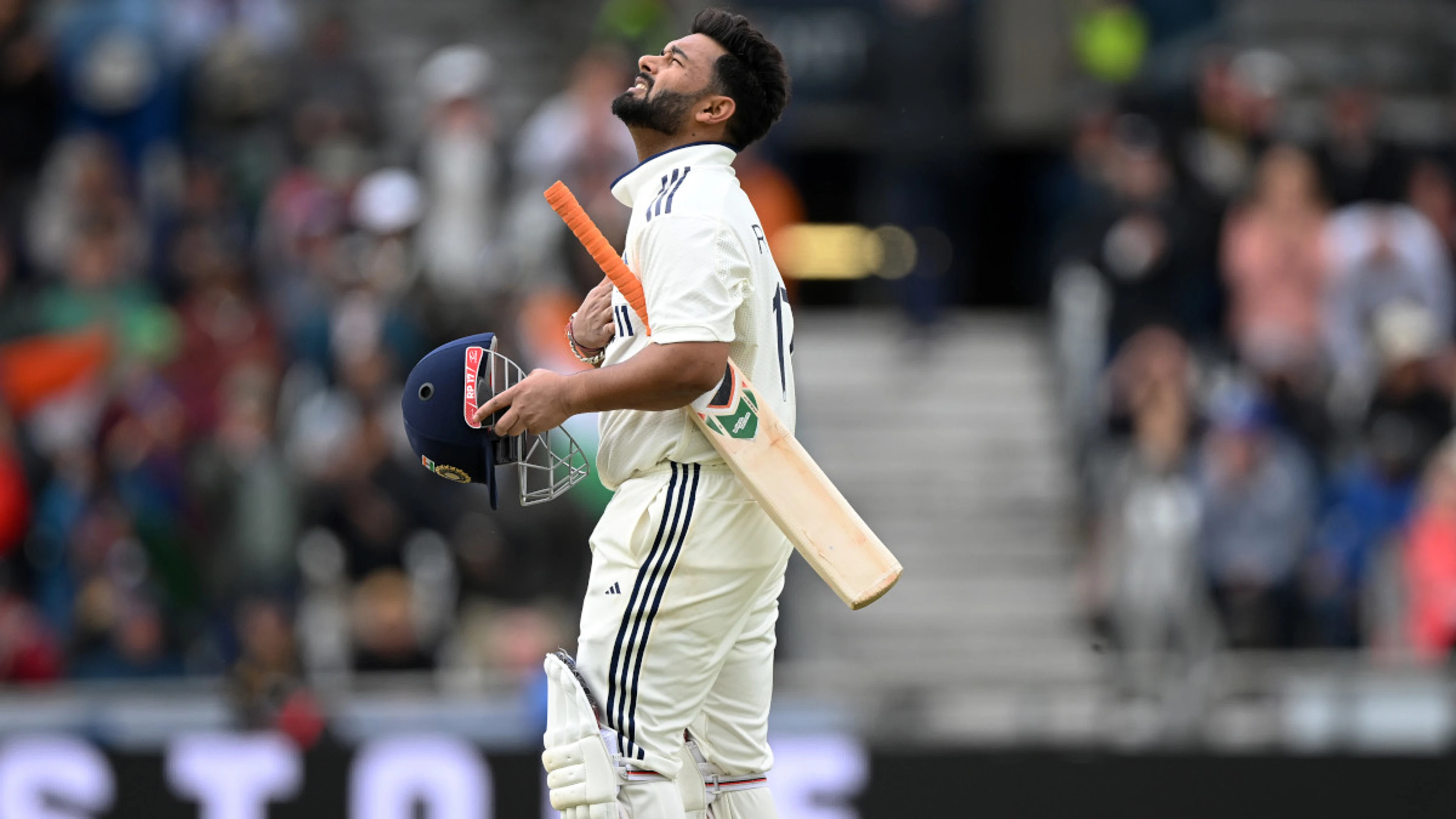 India's Pant reprimanded for dissent in first test