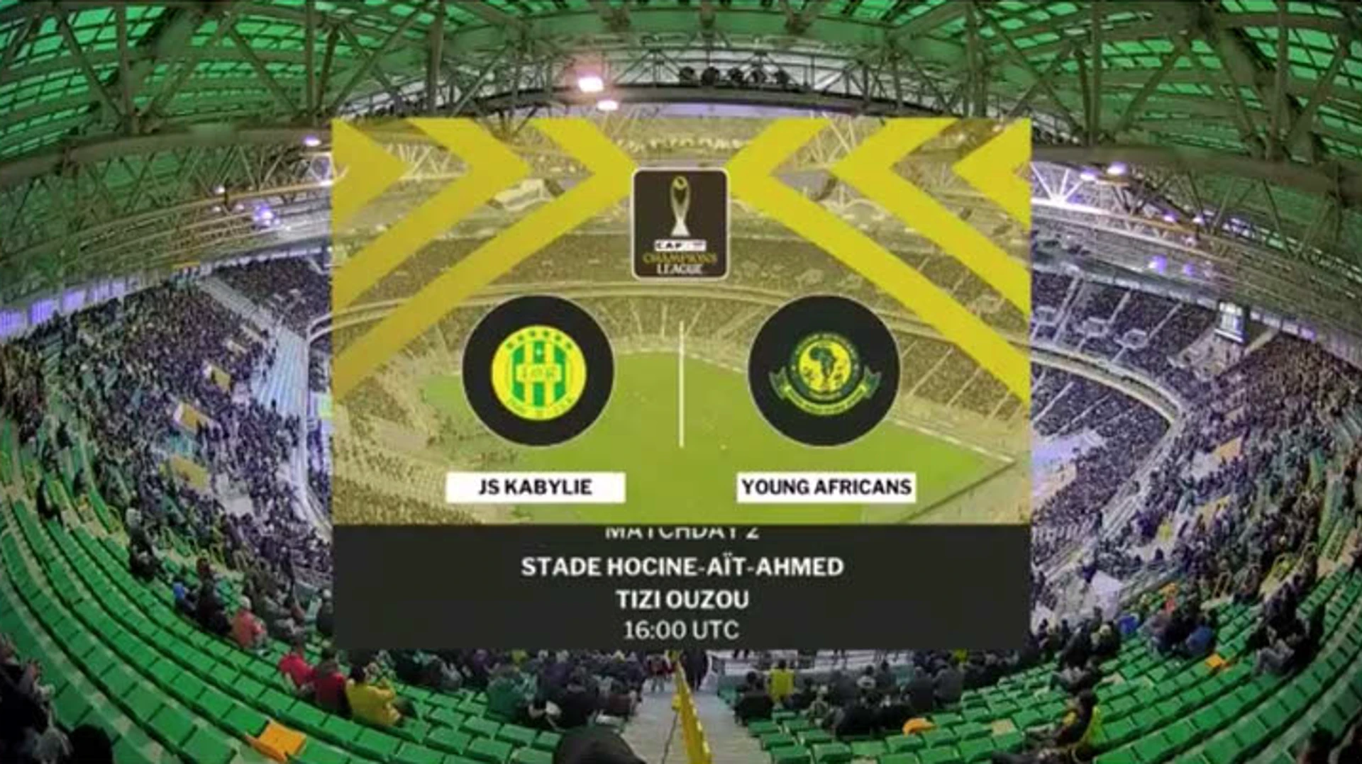 JS Kabylie v Y Africans | Match Highlights | CAF Champions League