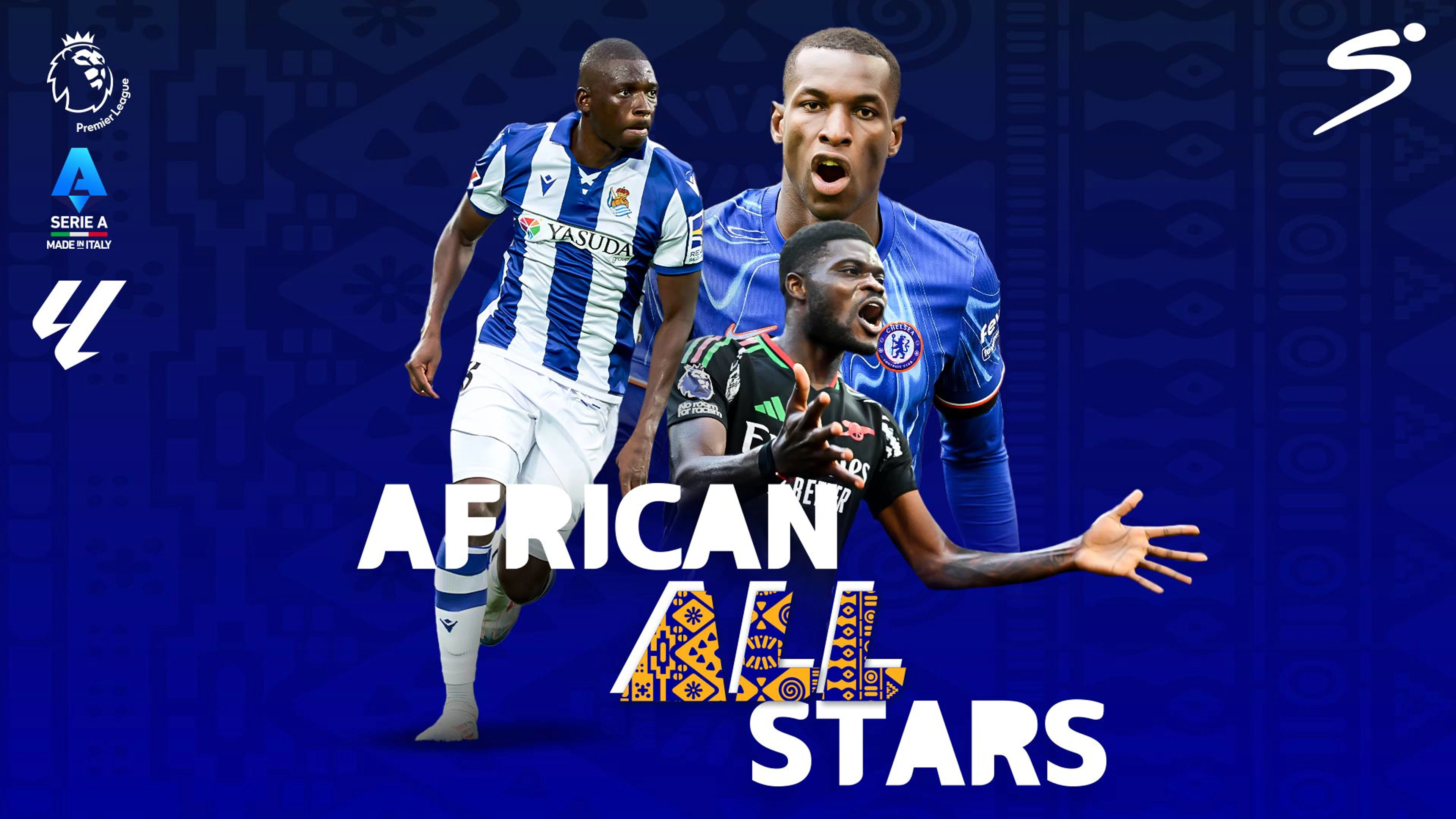 AFRICAN ALL STARS: Bissouma, Salah star for Africa in Europe 