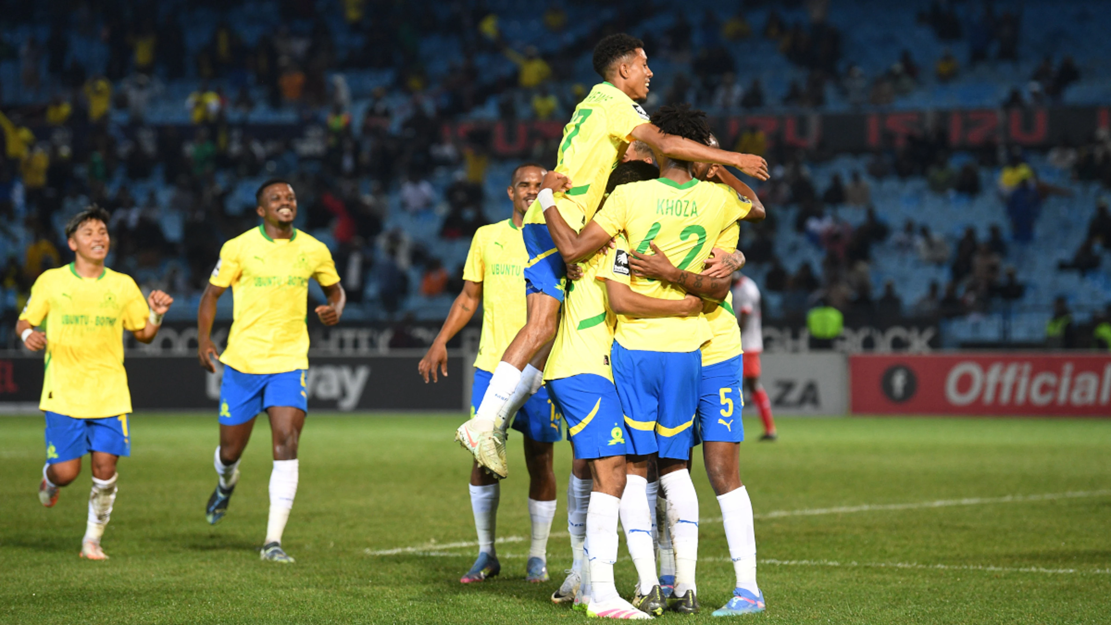 Sundowns close in on eighth straight league title