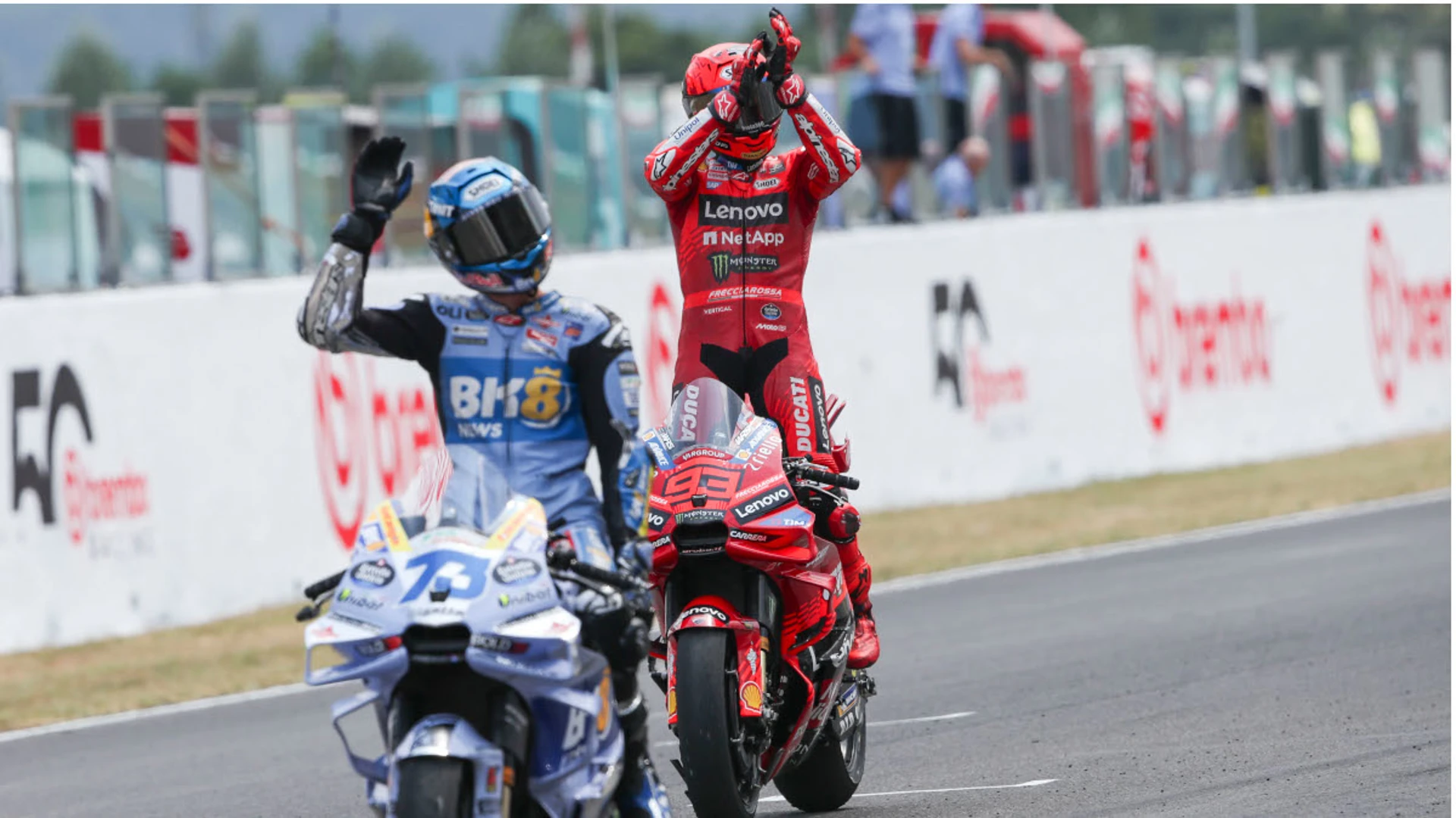 Marc Marquez continues dominance with Italian MotoGP sprint win