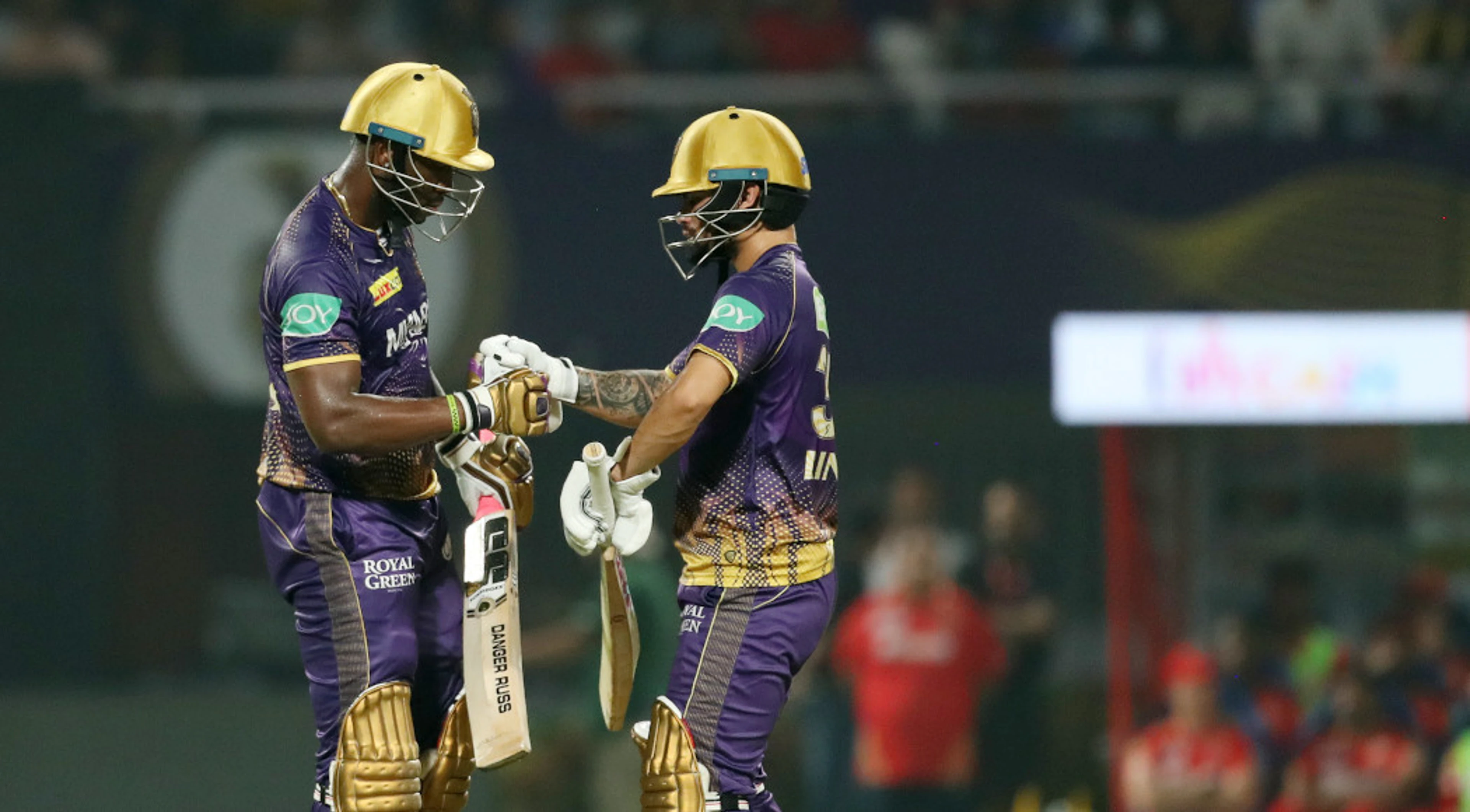 Russell and Singh keep KKR's playoff hopes alive