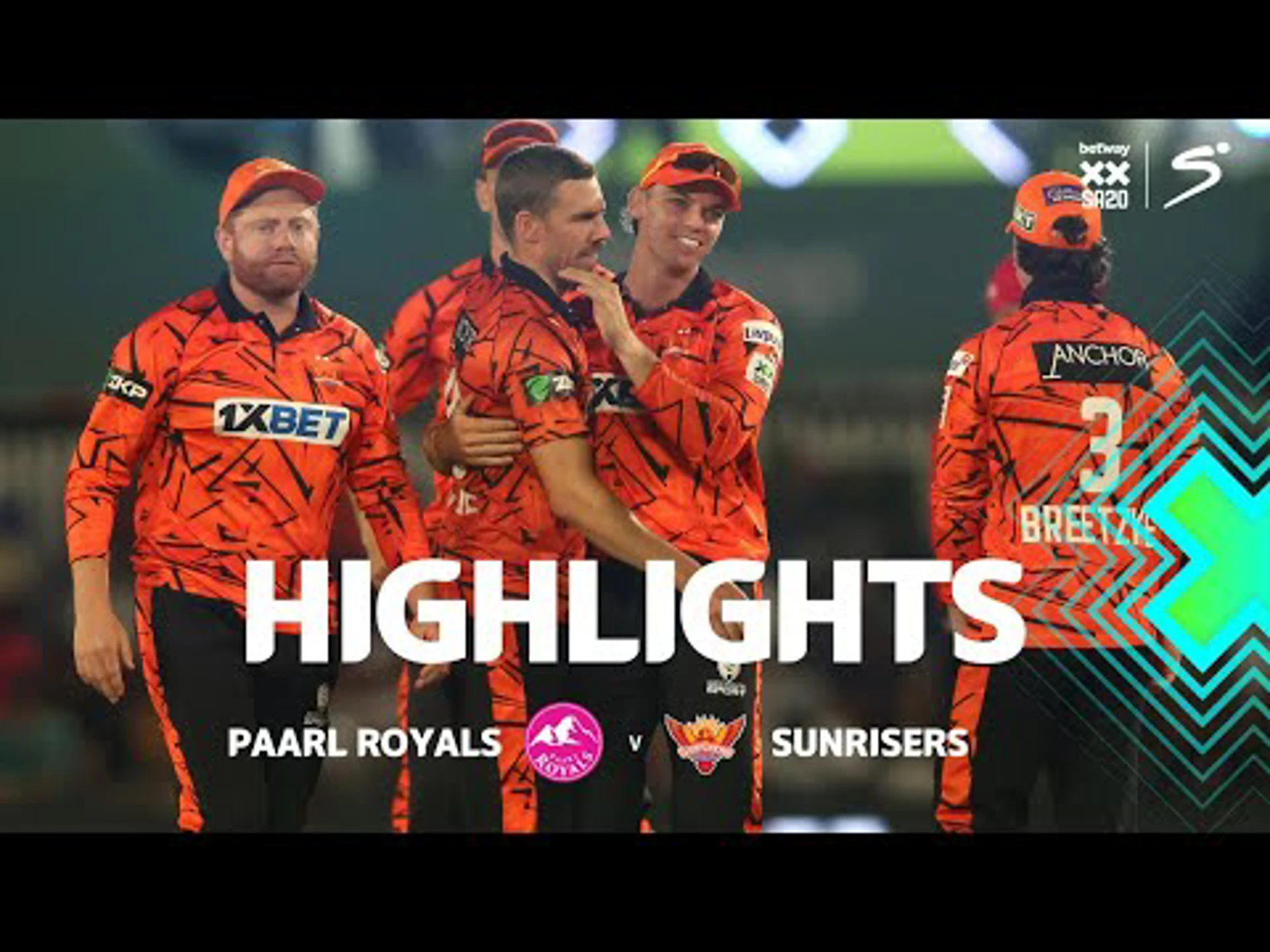 Paarl Royals v Sunrisers E Cape | Short Highlights | Betway SA20