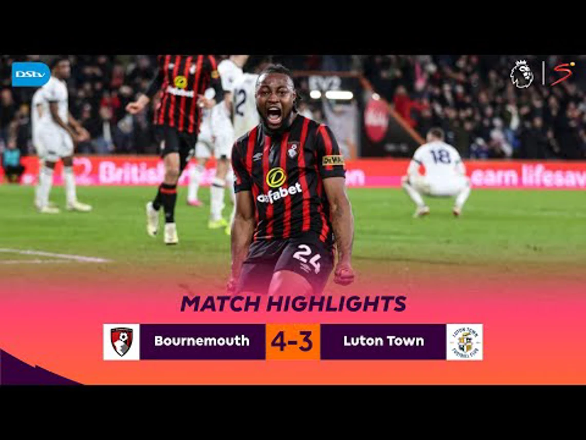 Bournemouth v Luton Town | Match in 3 Minutes | Premier League