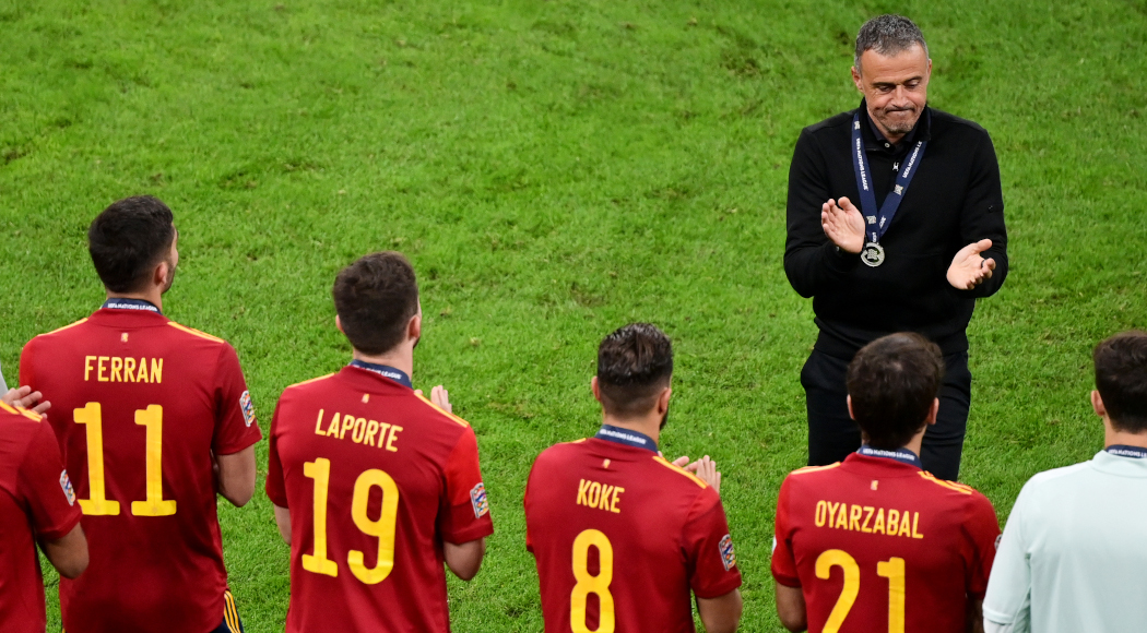 Luis Enrique proud of Spain despite Nations League defeat