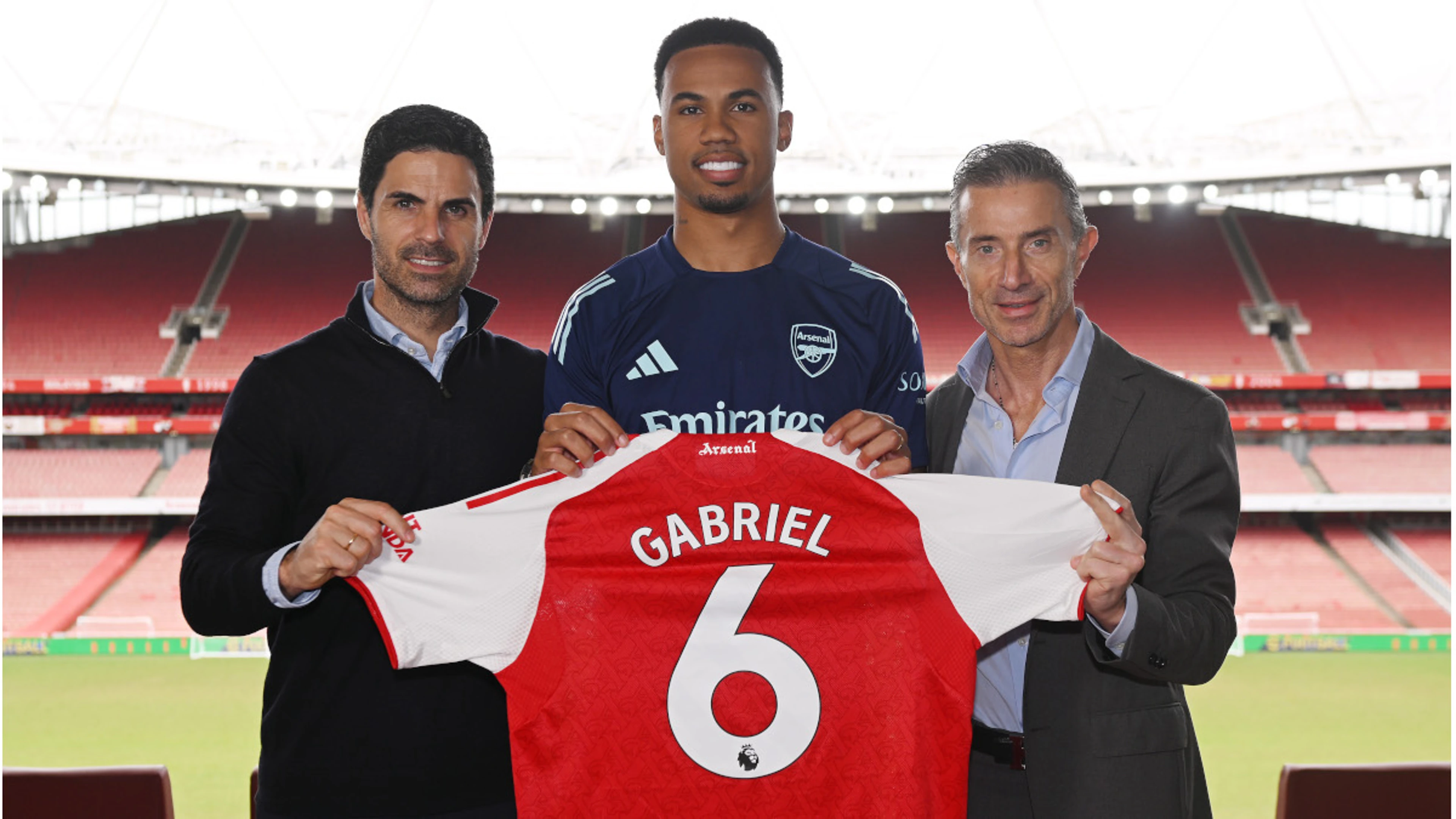 LOCKED IN: Gabriel extends Arsenal stay as Gunners plot next title push