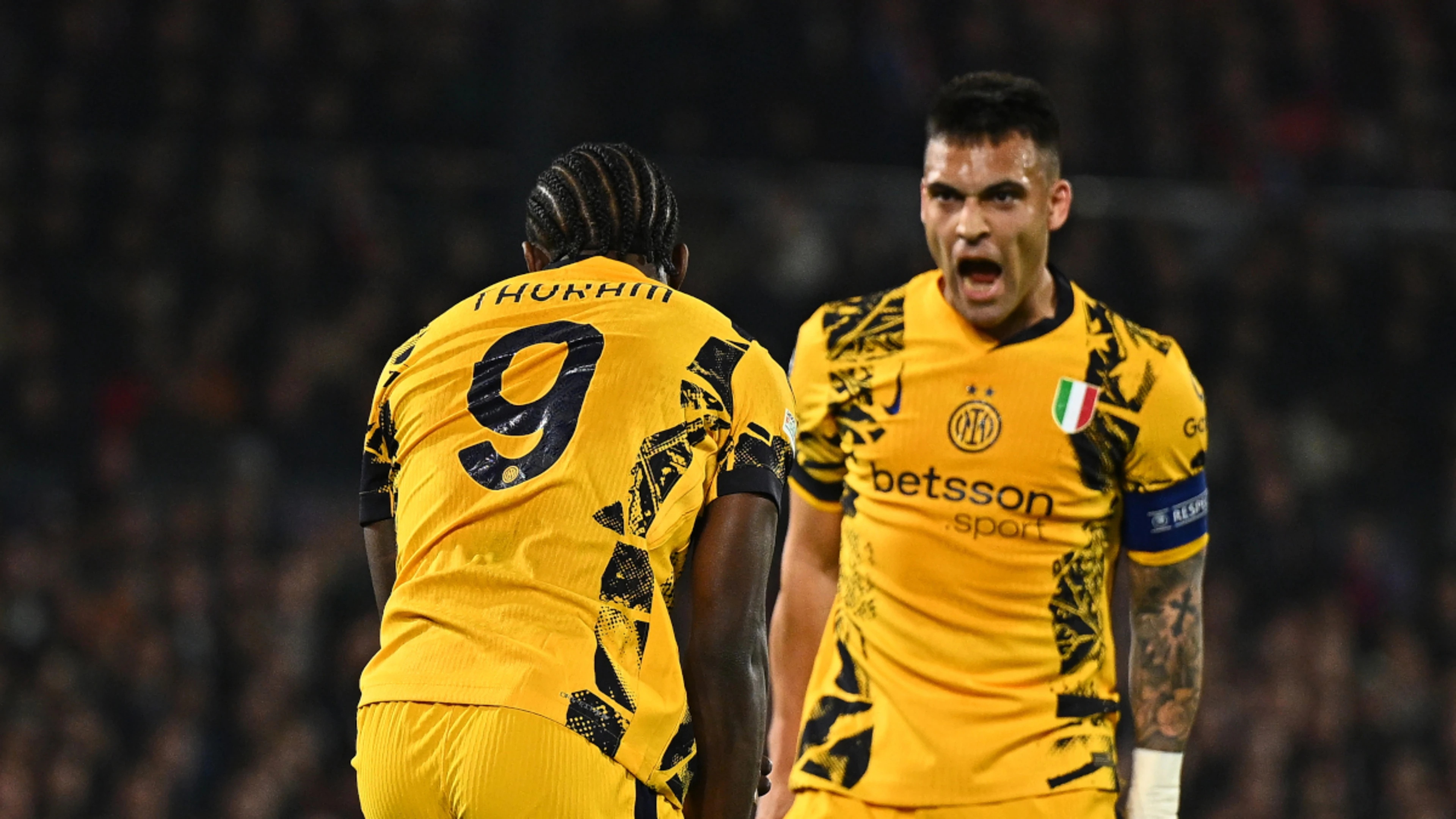 Inter's strike force seize control of Champions League last-16 tie