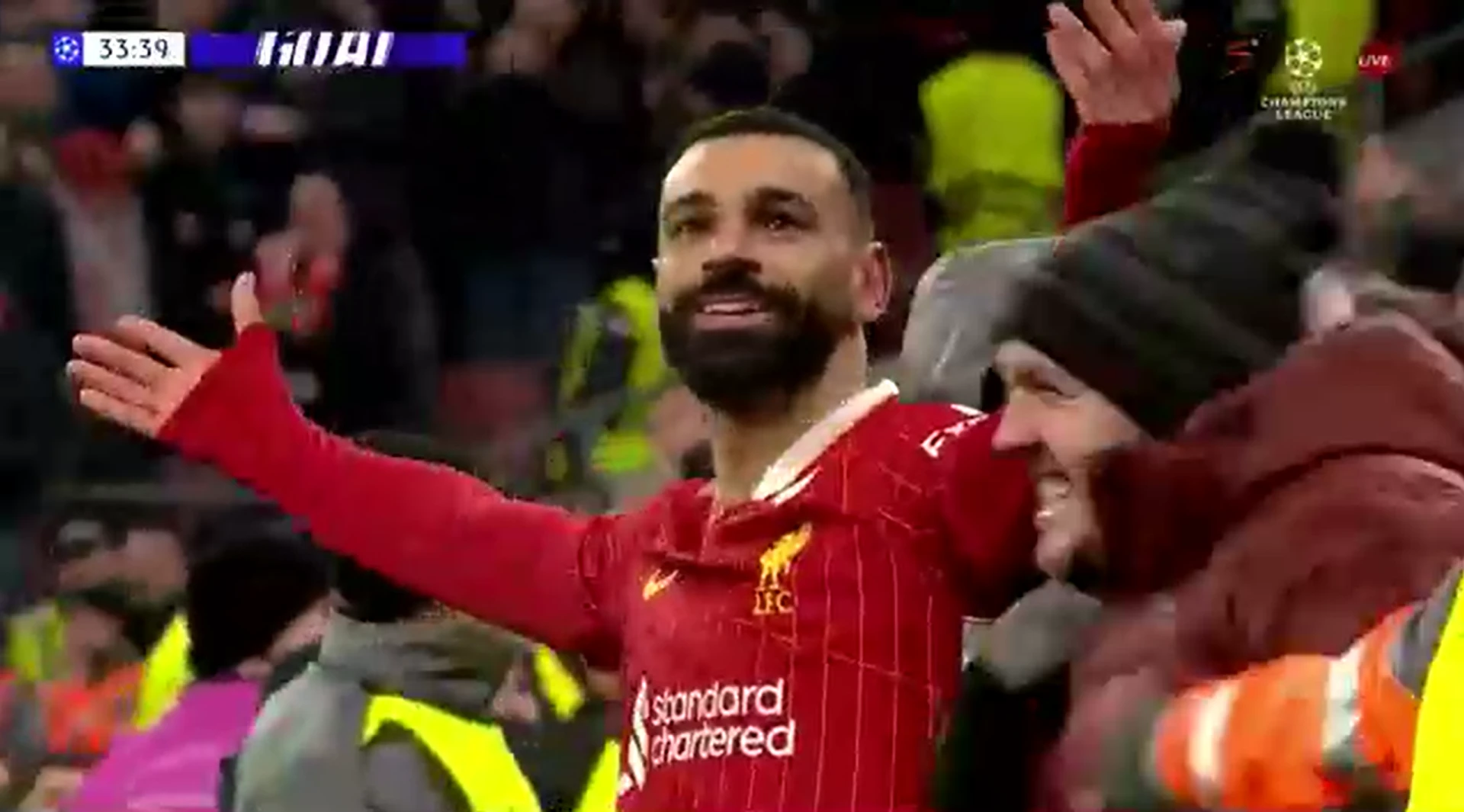 Mohamed Salah | 34th Minute Goal v Lille