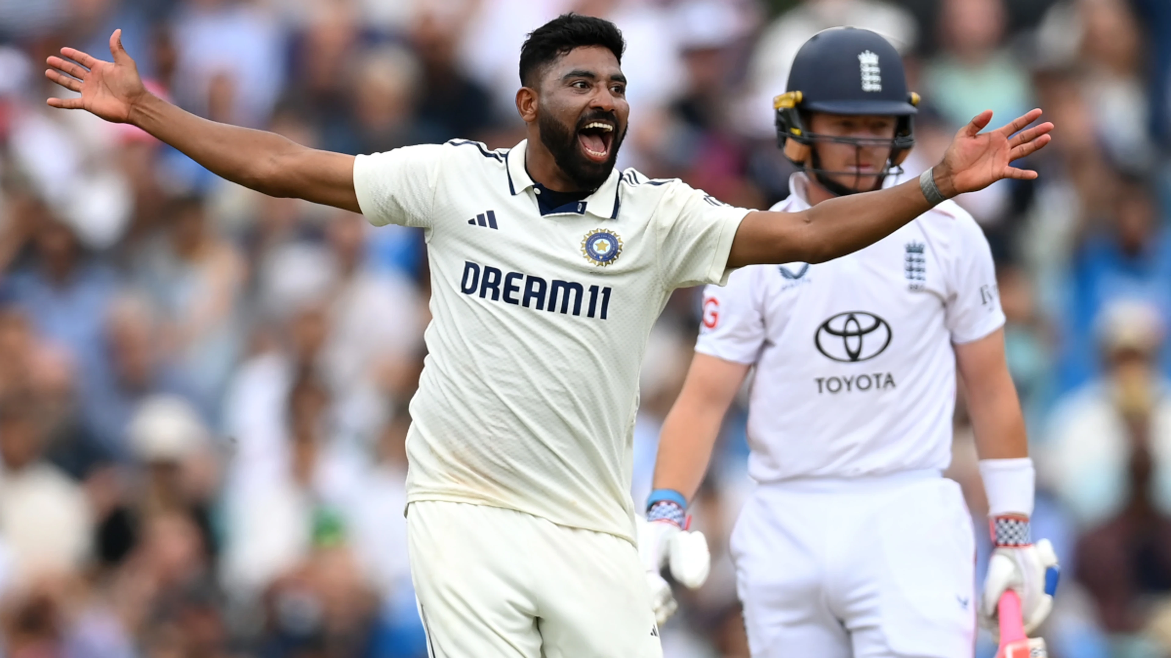 DAY 5: Siraj stars as India beat England by six runs in fifth-test thriller