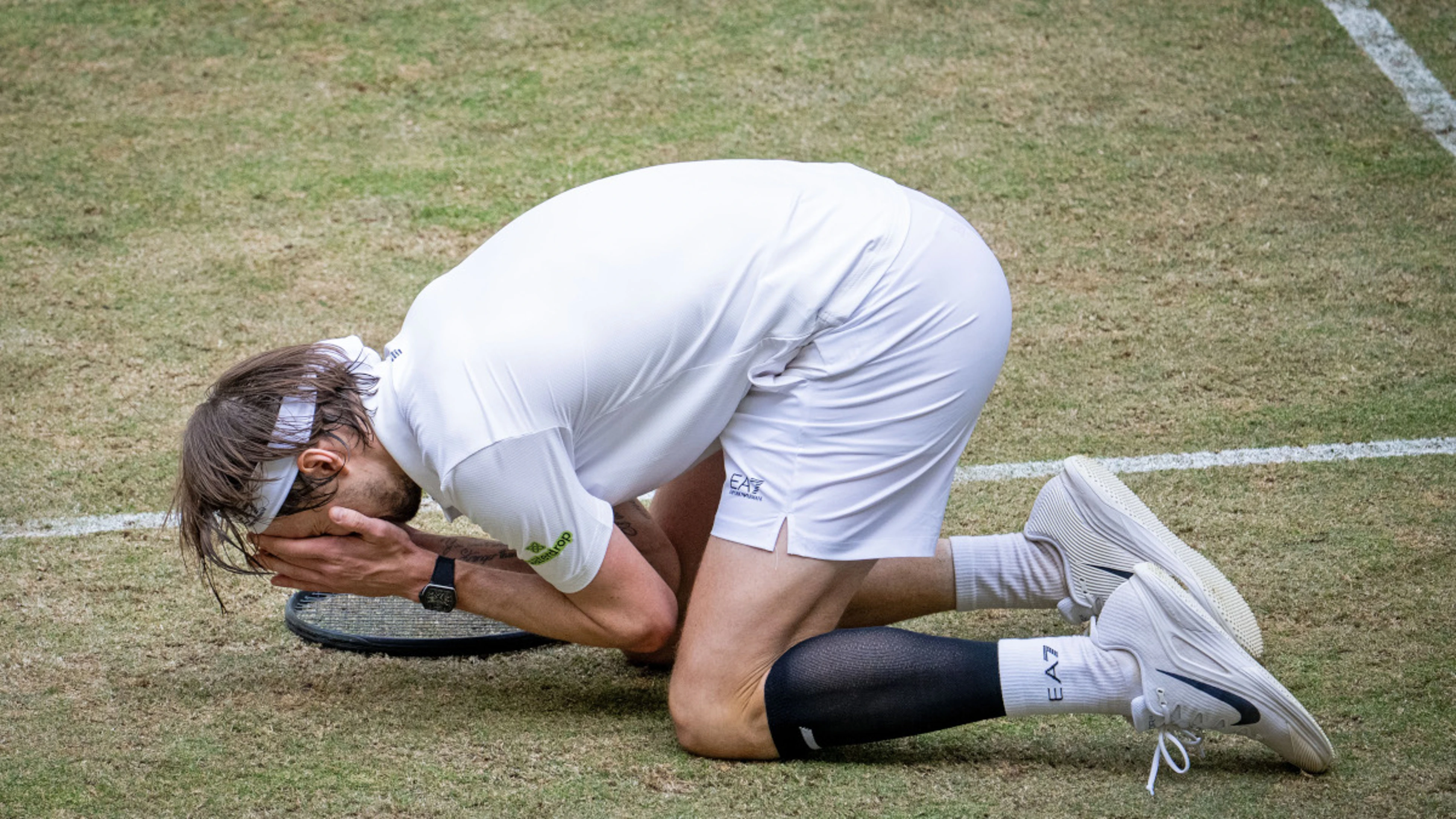 Bublik sees off Medvedev to claim second title on grass in Halle