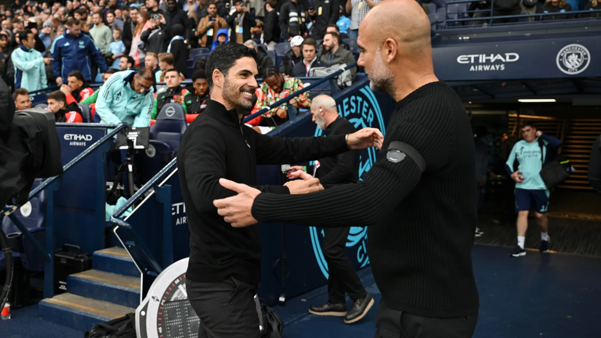 Arsenal boss Arteta still 'loves' Guardiola despite fiery clash