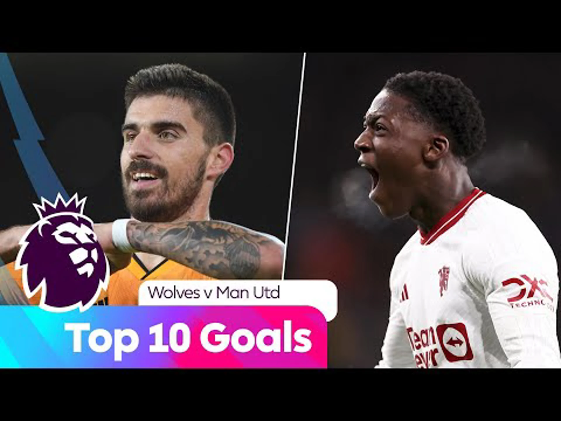 Top Ten Goals | Wolves against Man United | Premier League