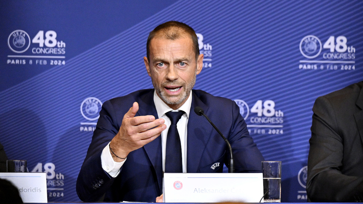 Uefa president Ceferin won't seek re-election in 2027