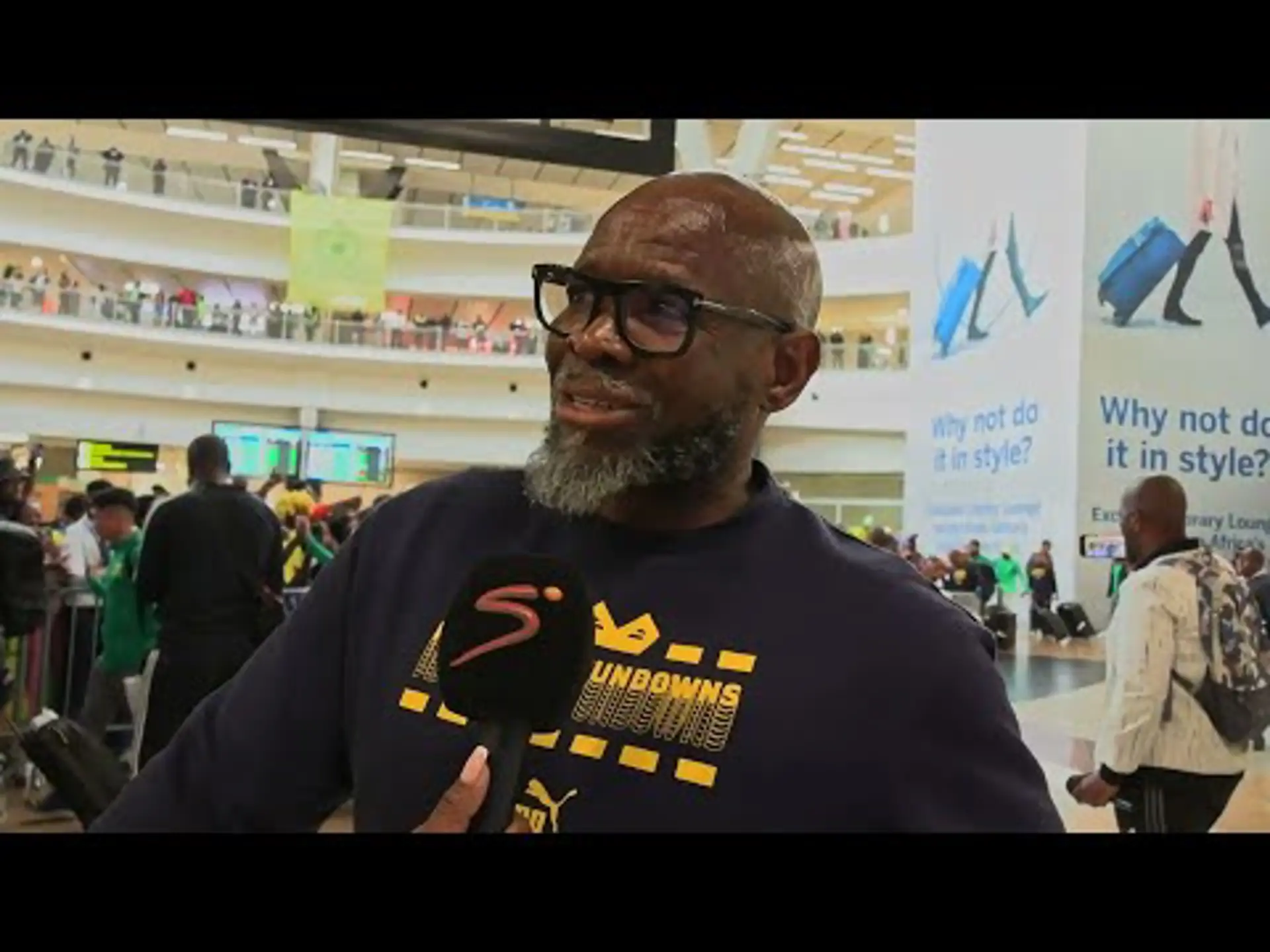 Mamelodi Sundowns arrive back home | CAF Champions League