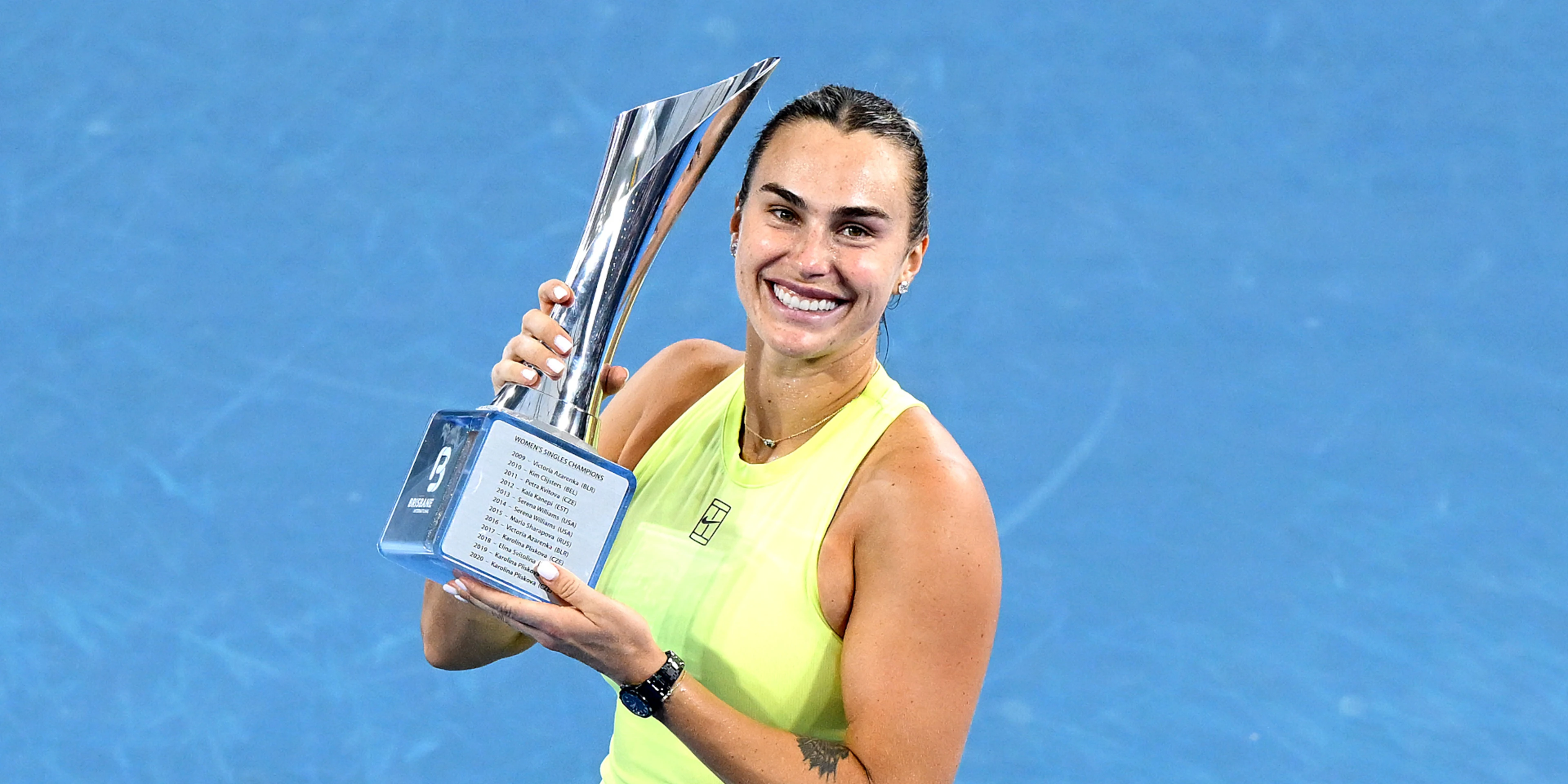 Sabalenka returns to Australian Open primed for another title tilt