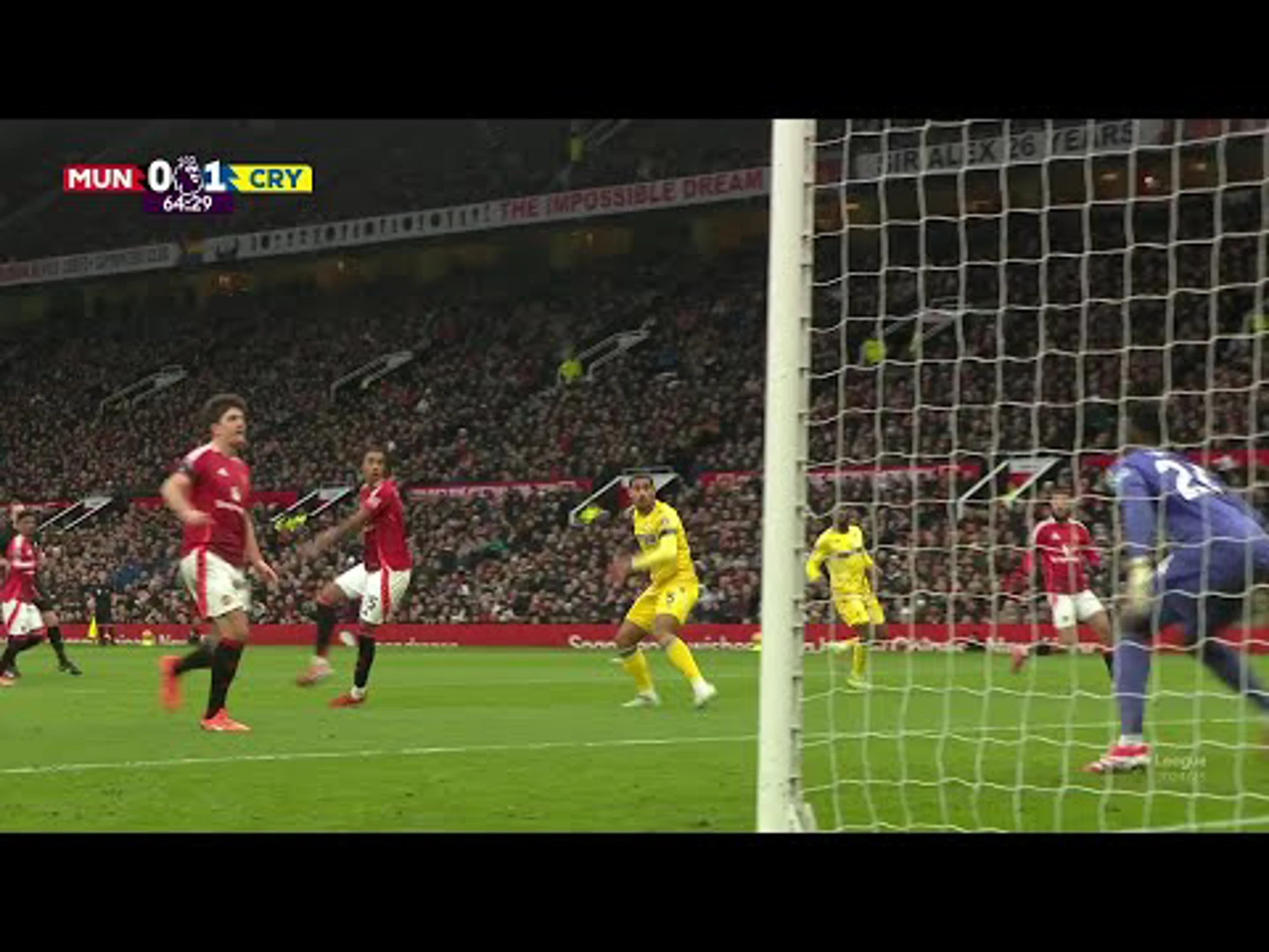 Jean-Philippe Mateta | 64ᵗʰ Minute Goal v Manchester United