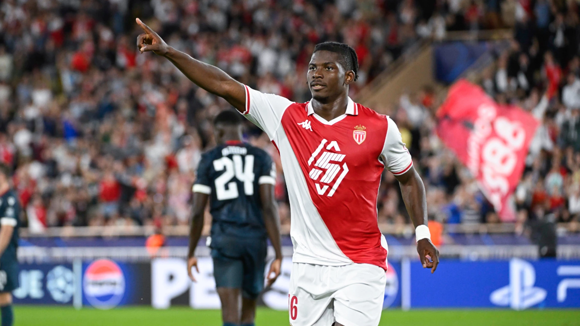 Minamino double helps Monaco to a big win over Red Star