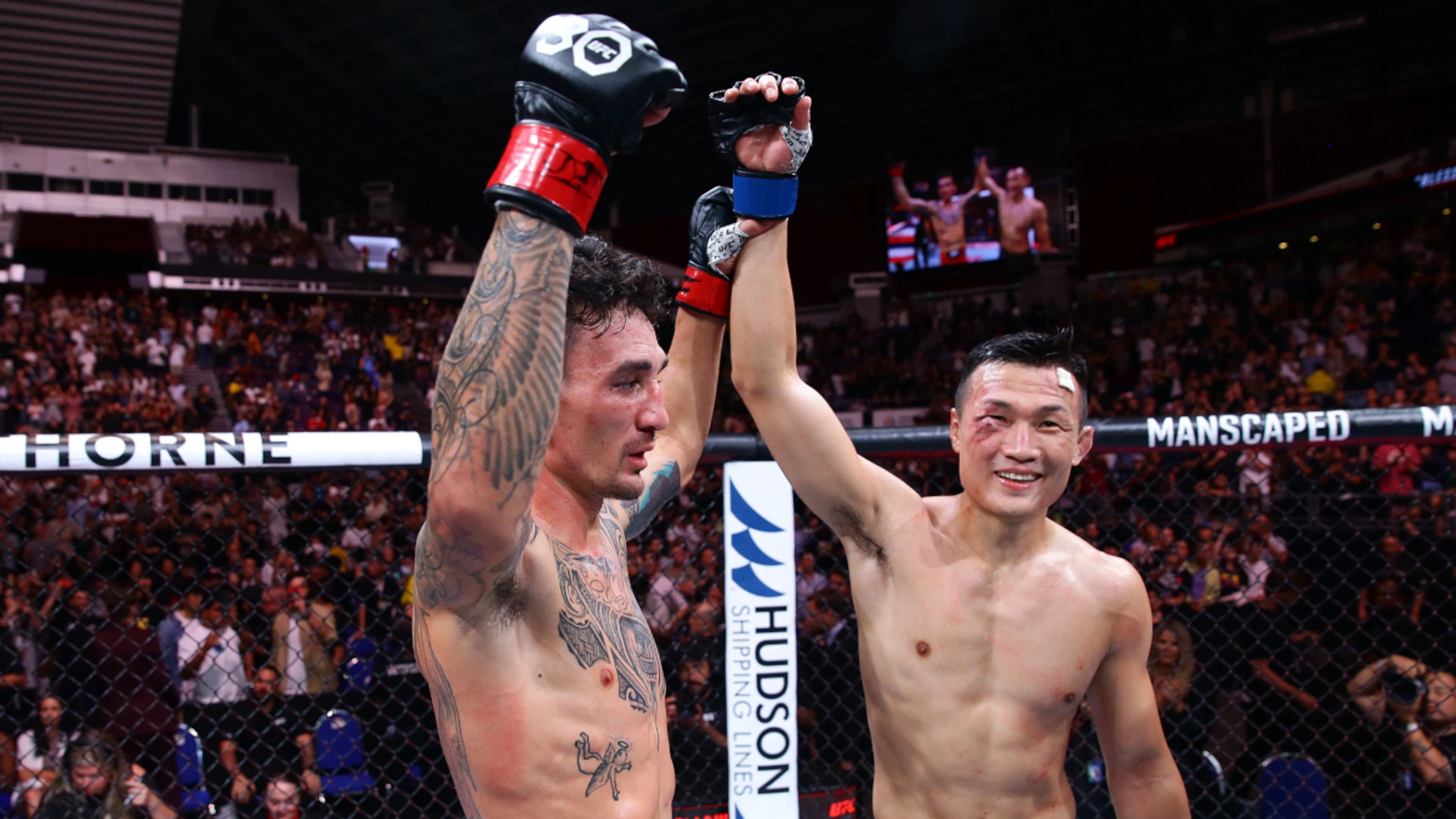Holloway slays the Korean Zombie