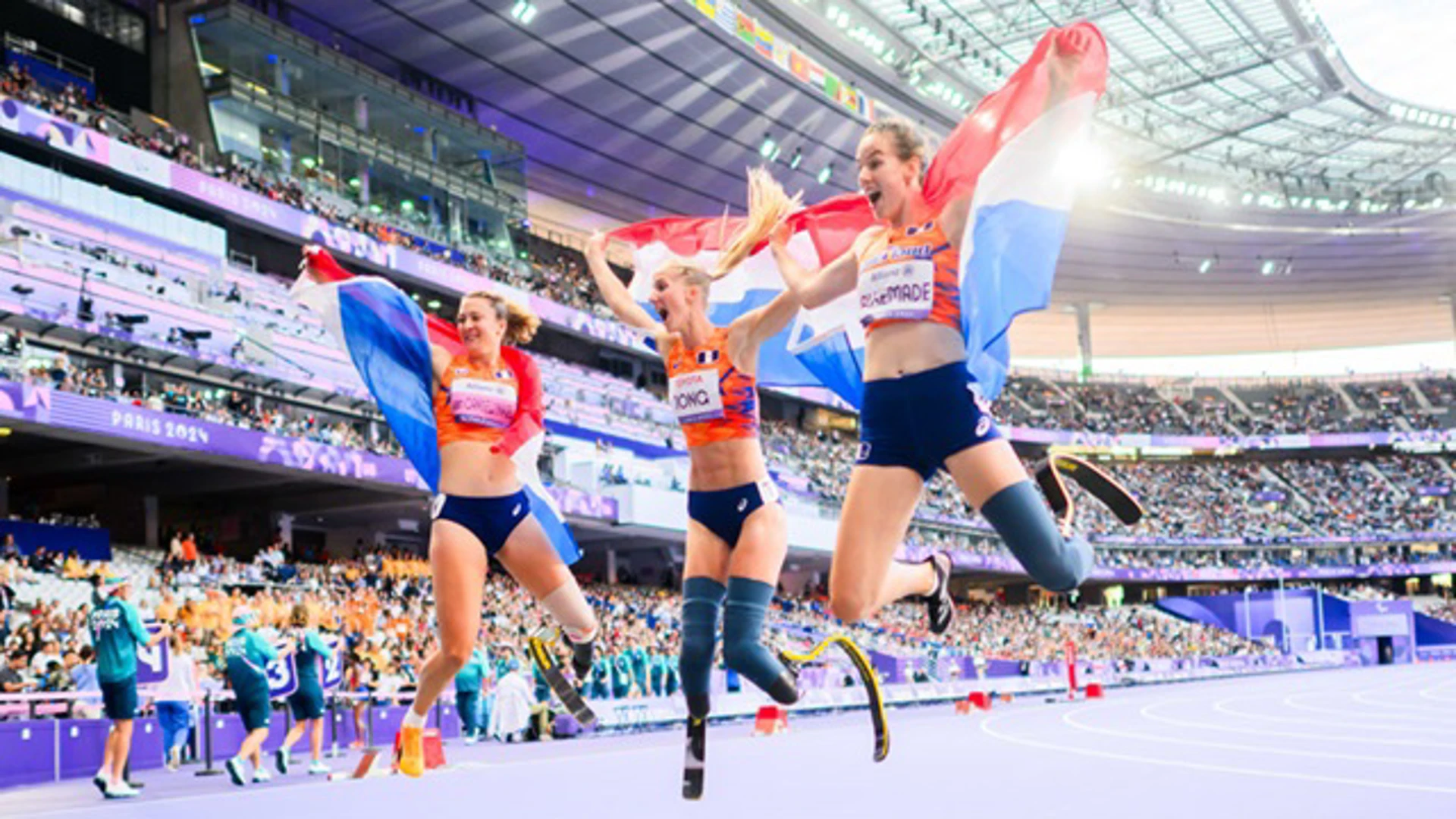 Women's 100m T64 Final | Highlights | Athletics, Paris 2024 Paralympic