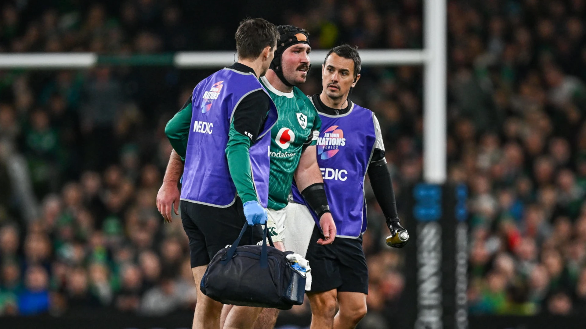 Ireland prop ruled out of Argentina test