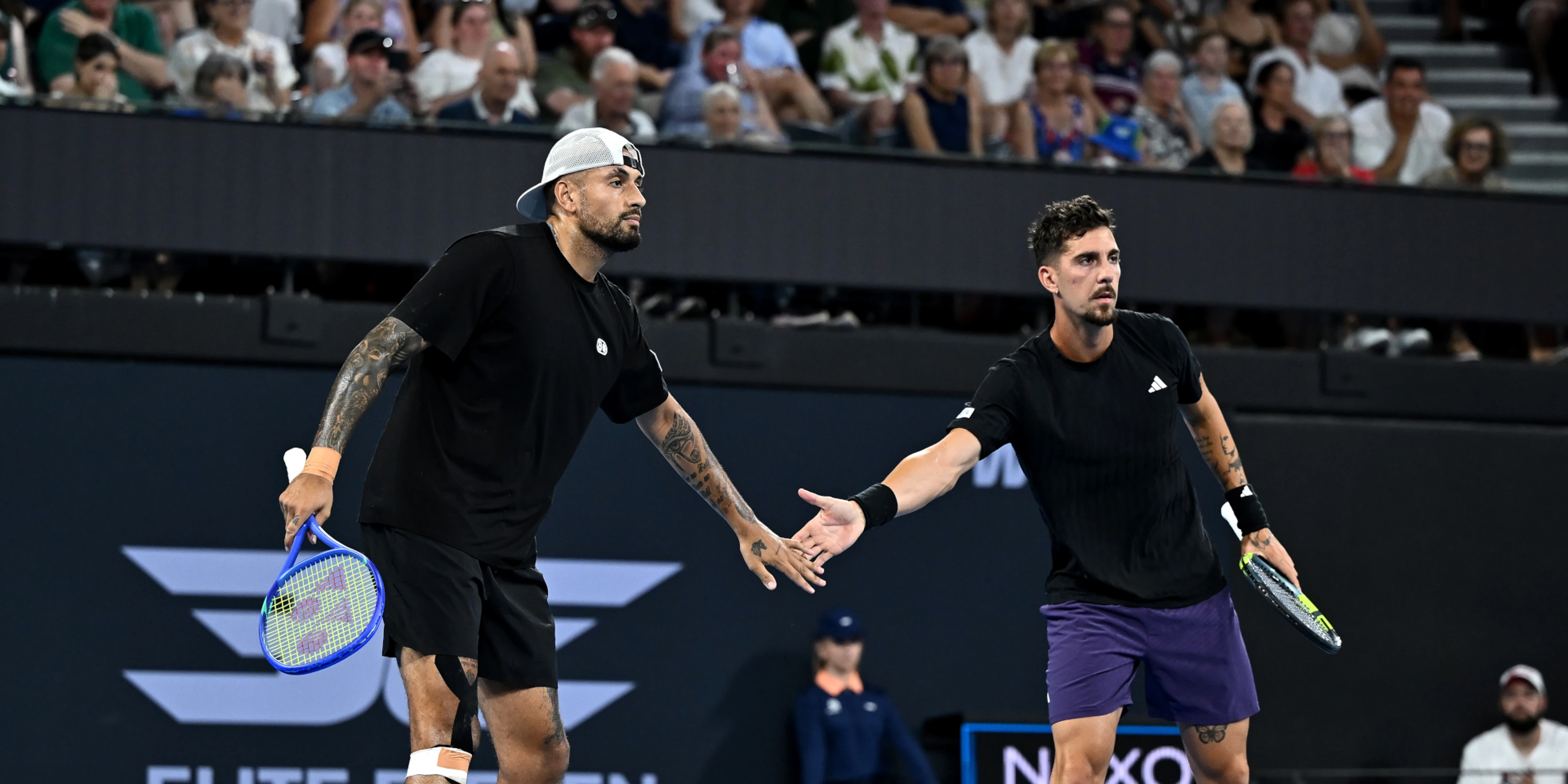 Kyrgios to play doubles only at Australian Open