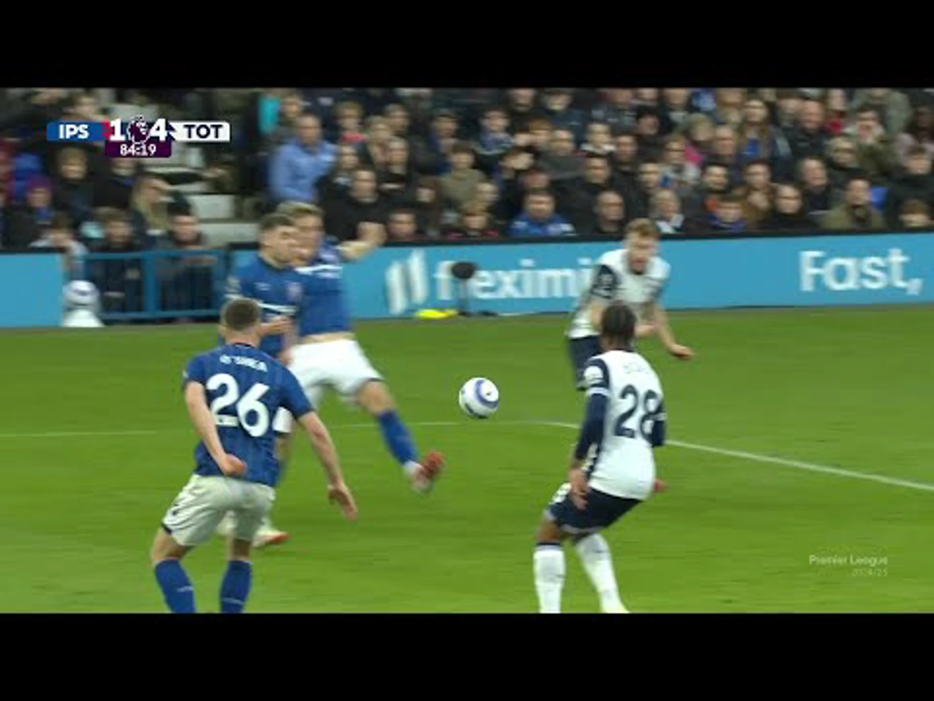 Dejan Kulusevski | 84ᵗʰ Minute Spectacular Short Goal v Ipswich Town