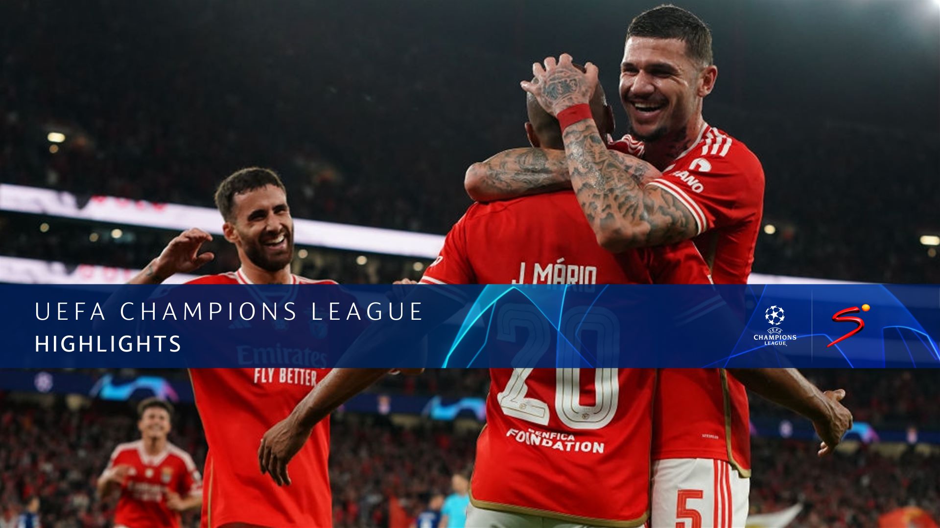 SL Benfica V Inter Milan | Match Highlights | UEFA Champions League ...