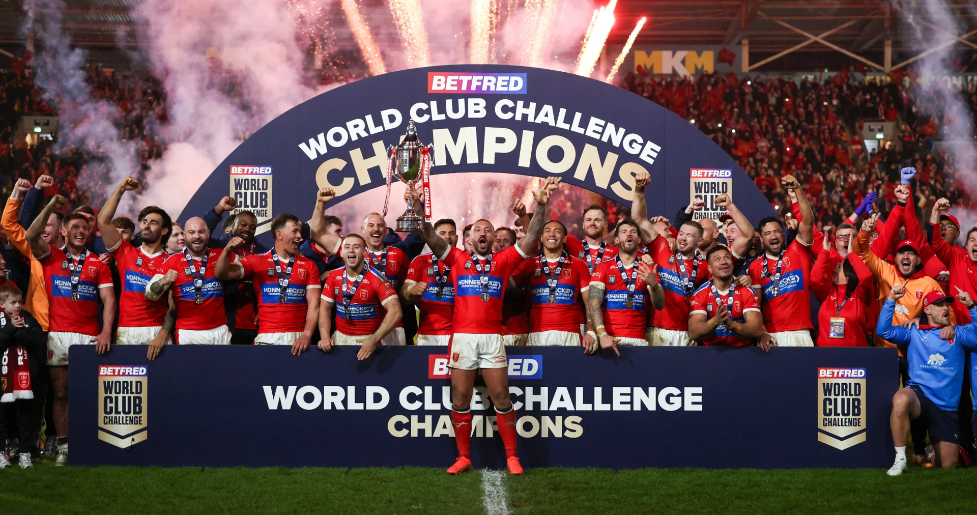 Hull KR hold off Brisbane to win World Club Challenge
