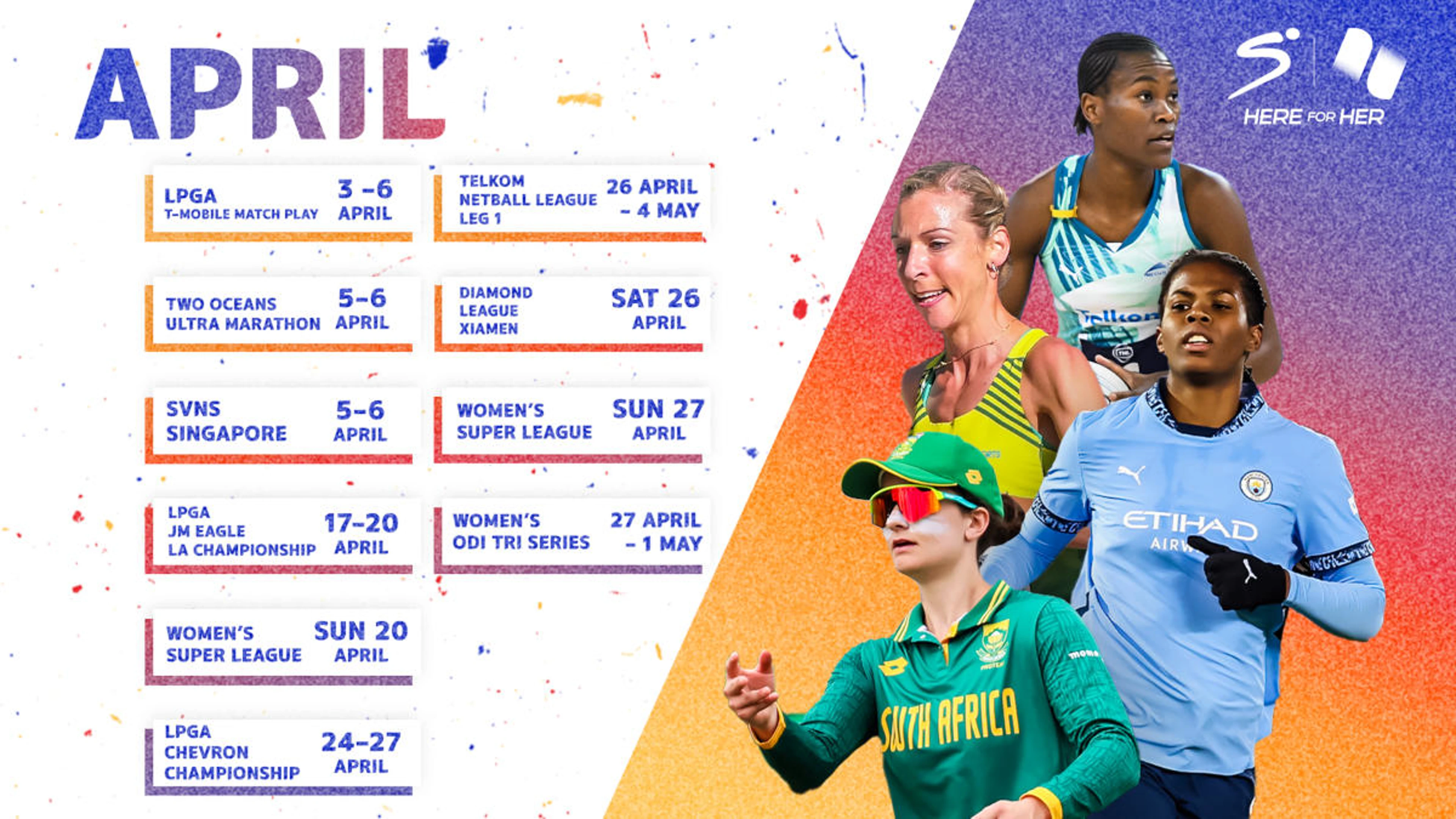 HERE FOR HER - April 2025