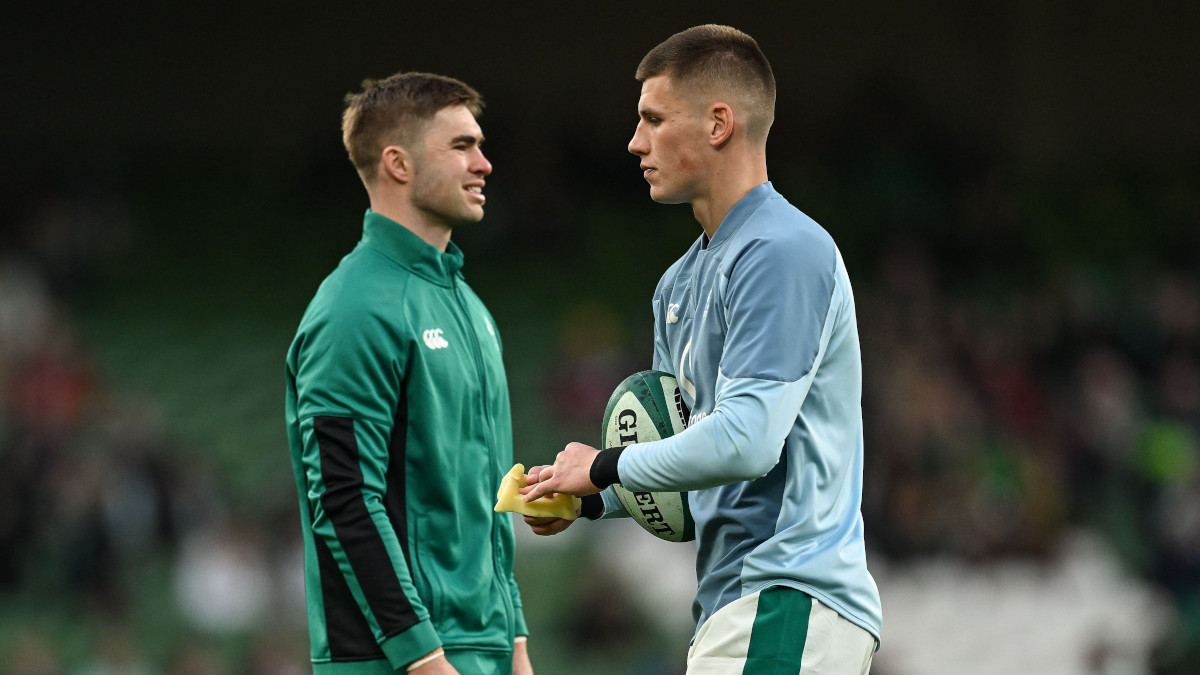 Ireland's Prendergast says Crowley rivalry talk 'outside noise'