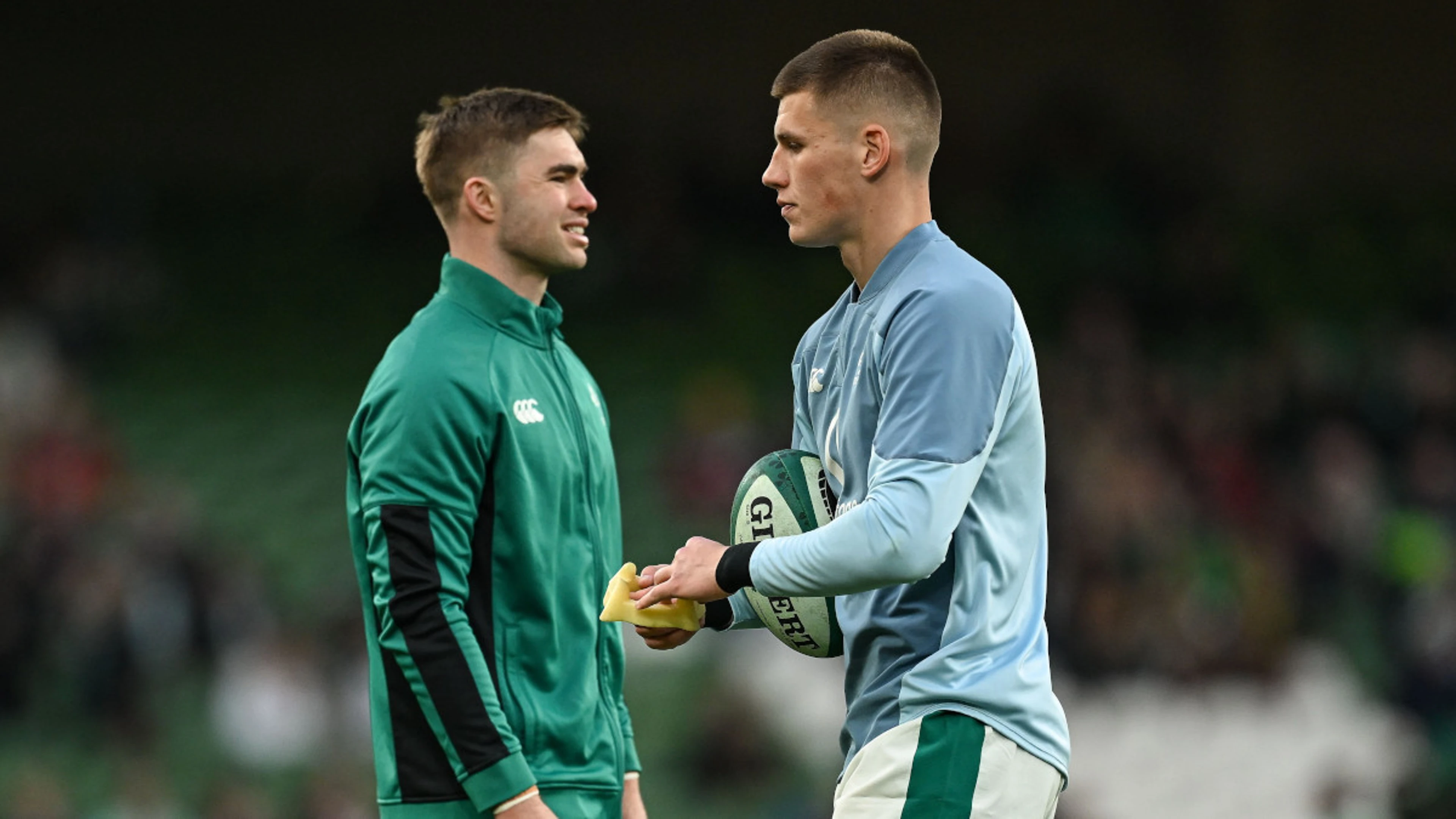 Ireland's Prendergast says Crowley rivalry talk 'outside noise'