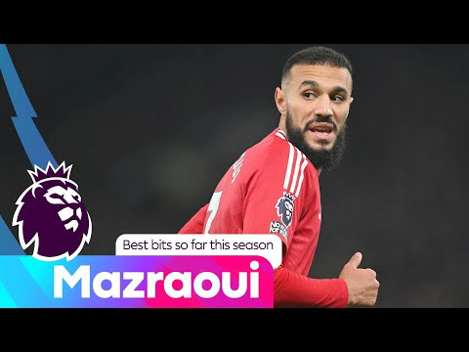 Noussair Mazraoui | Best of debut season so far | Premier League