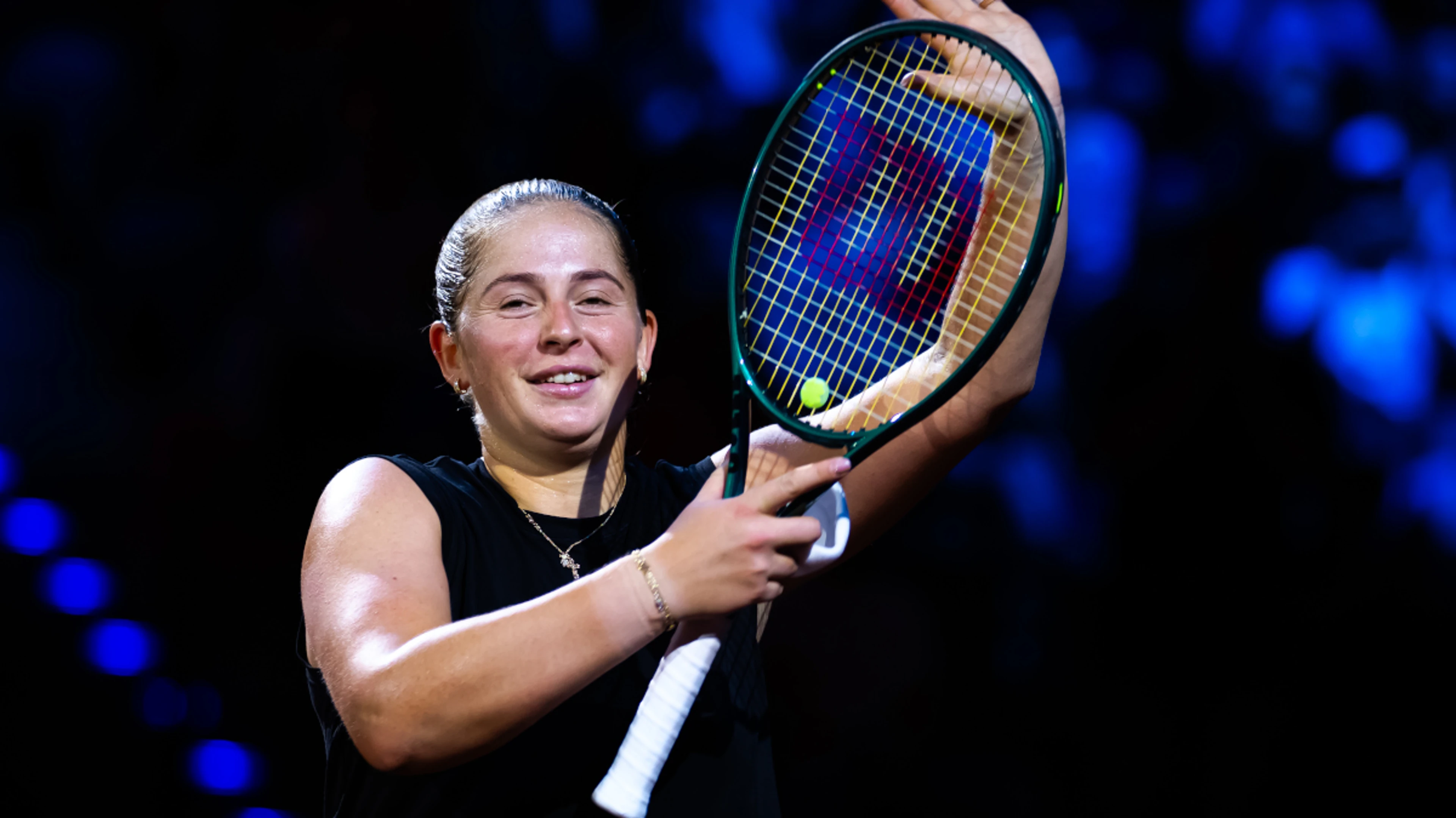 Ostapenko eases past Alexandrova into Stuttgart final