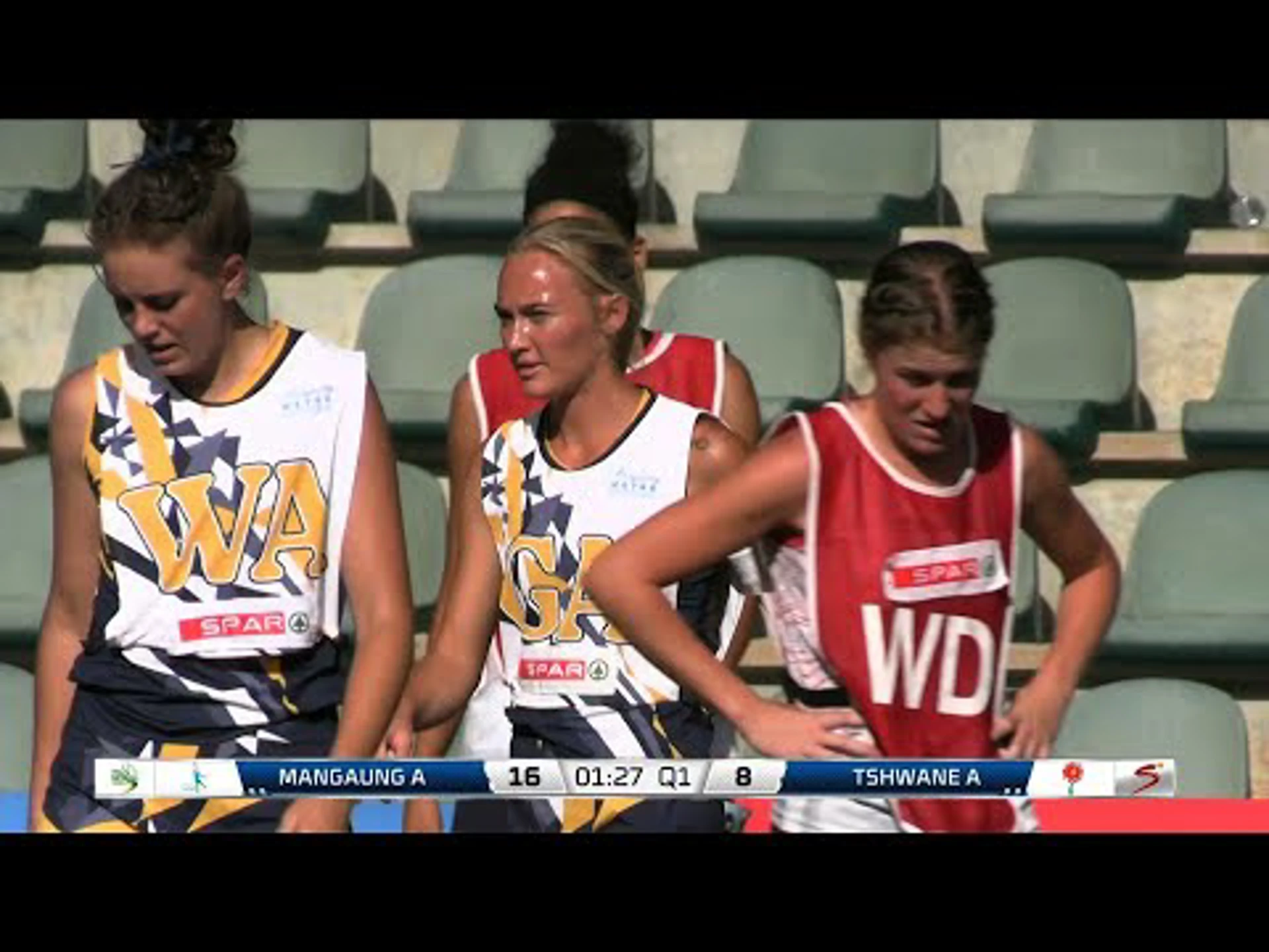 Mangaung A v Tshwane A | Match Highlights | Spar National Netball Championship