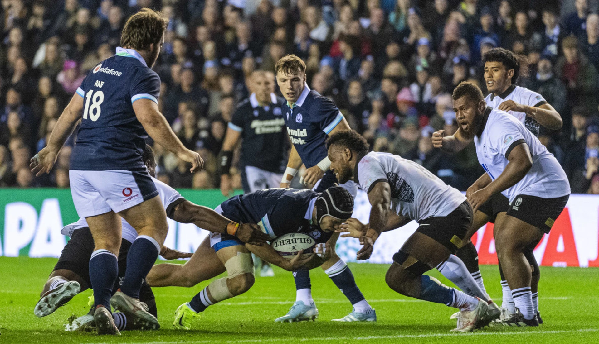 Graham stars in Scotland's eight-try Fiji rout