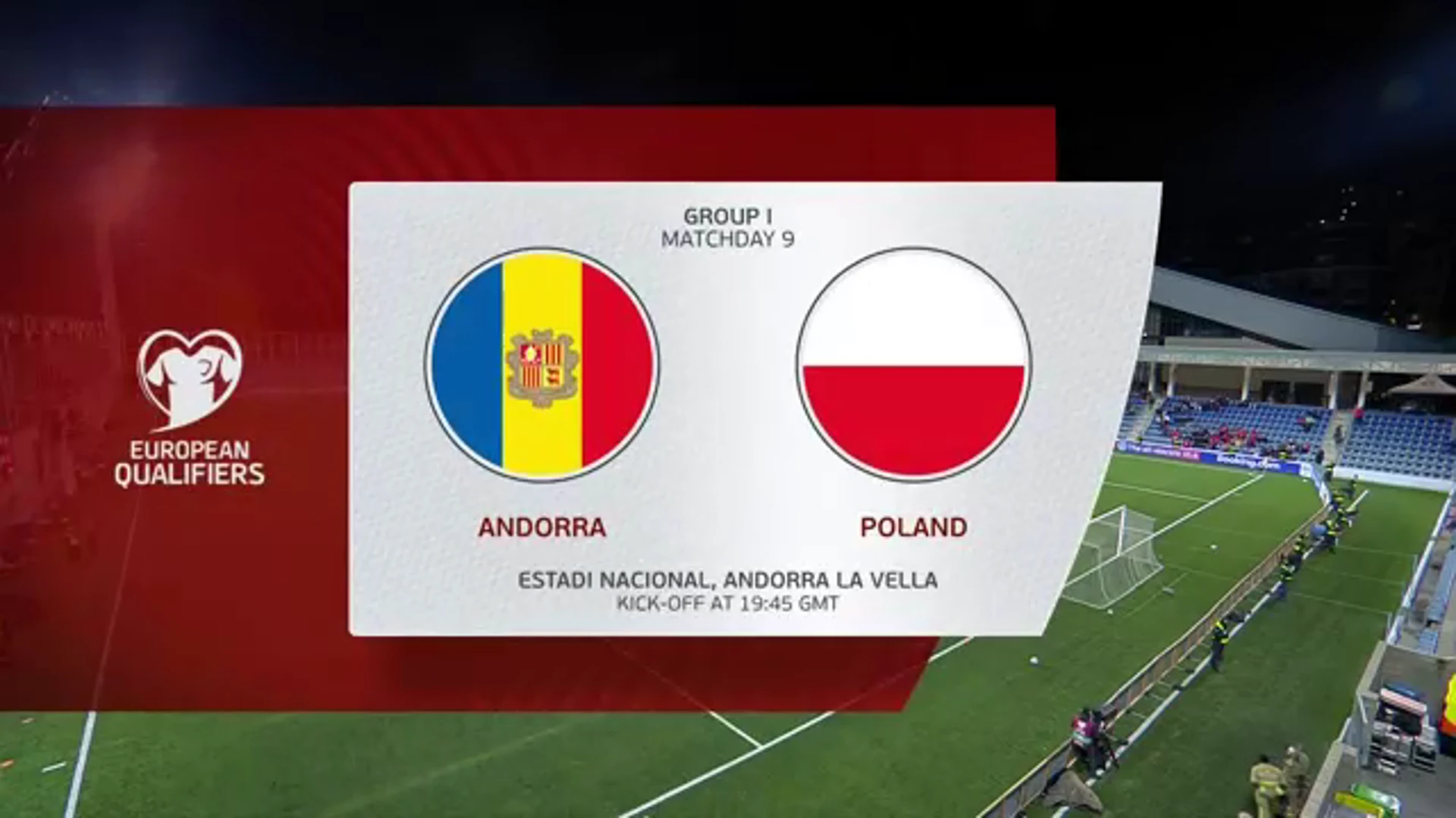 2022 FIFA World Cup Qualifiers | Europe | Andorra v Poland | Highlights