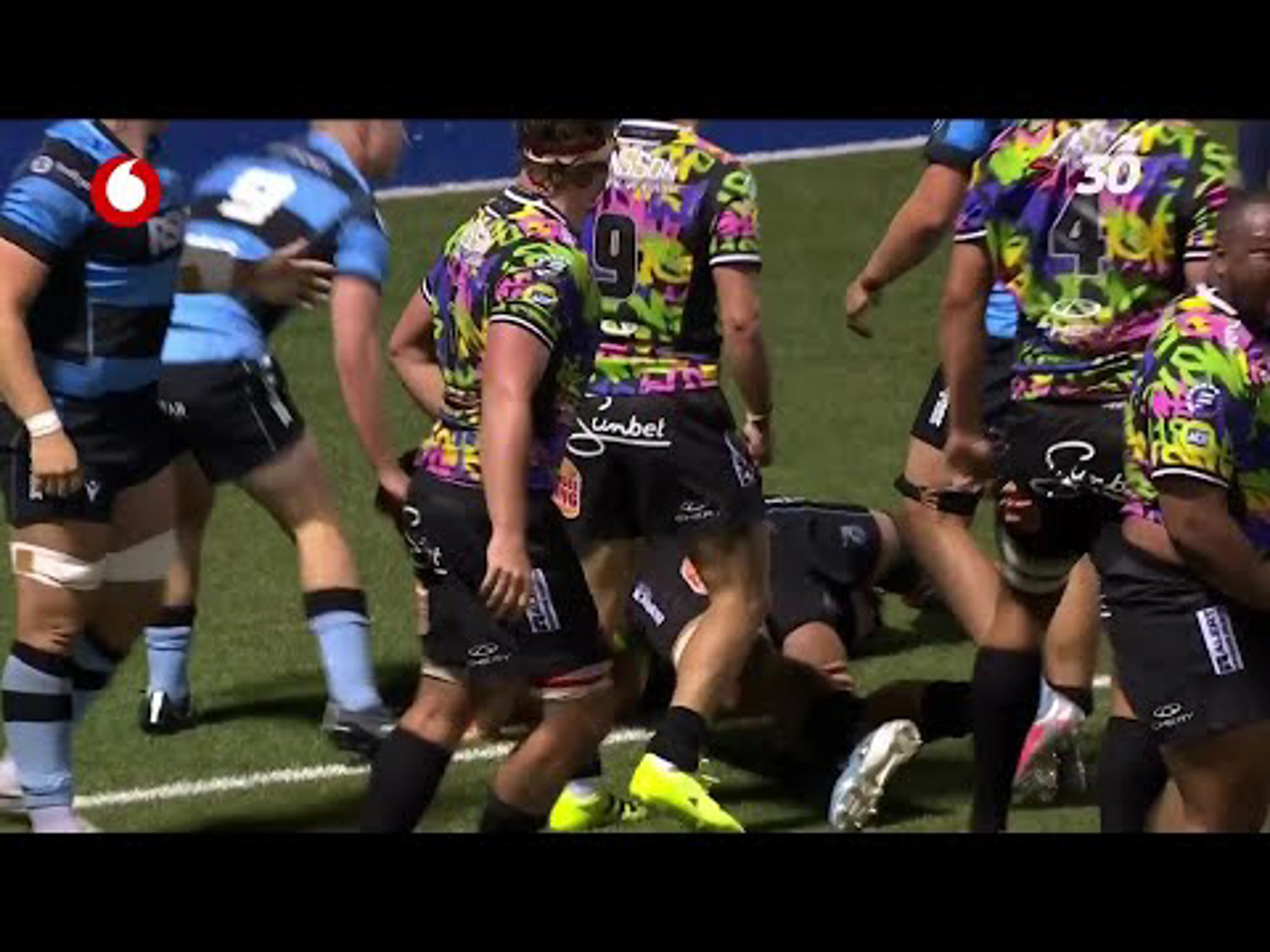 WJ Steenkamp | 48ᵗʰ Minute Try v Cardiff Rugby