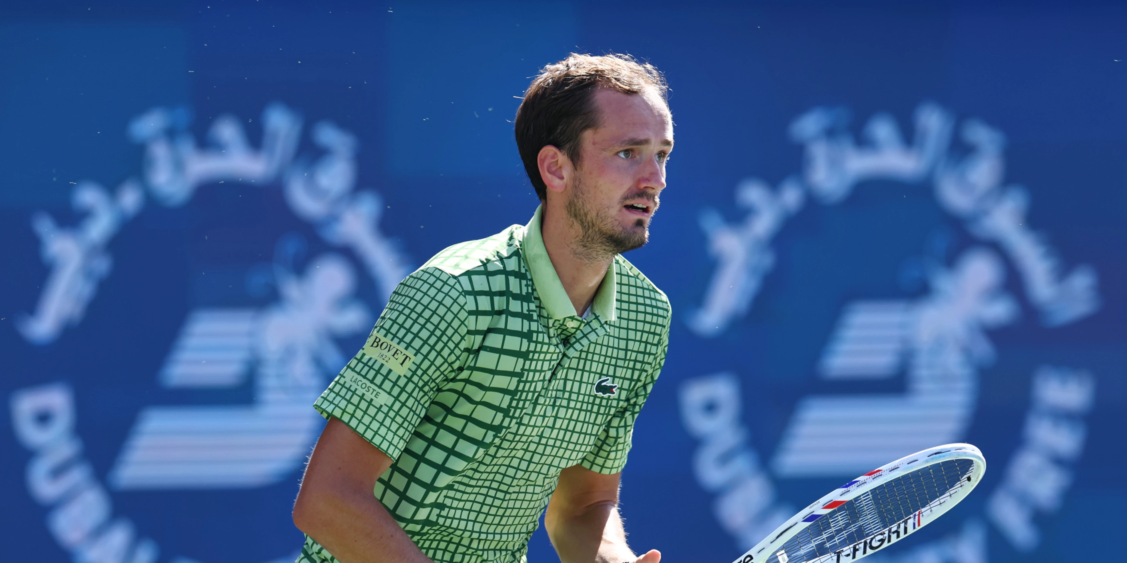 Medvedev sweeps past Brooksby to reach Dubai semis