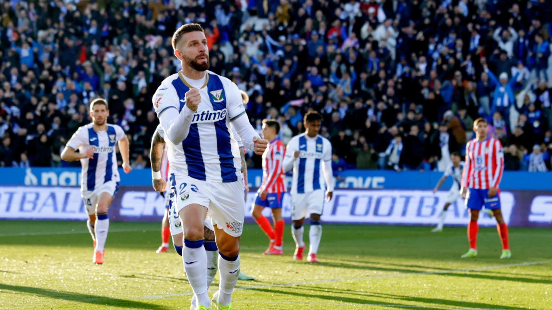 Leganes snap LaLiga leaders Atletico's winning streak