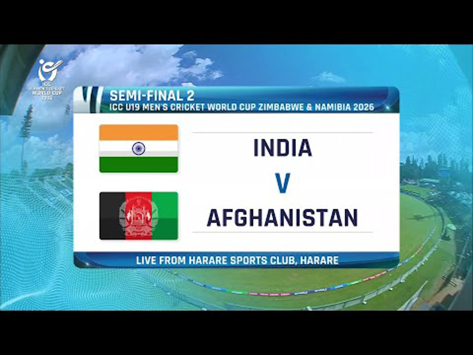 India v Afghanistan | SF2 | Highlights | ICC U19 Cricket World Cup