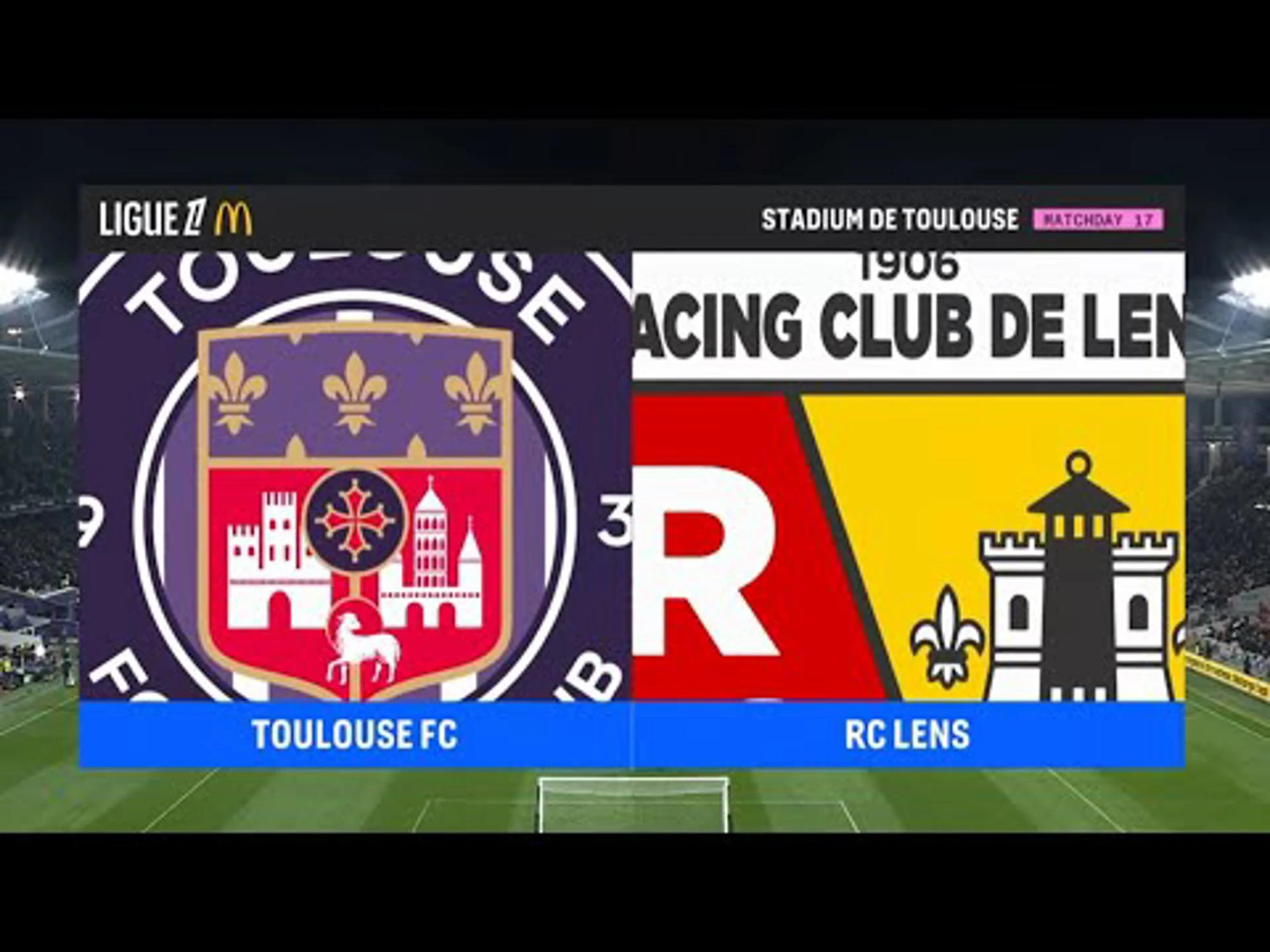 Toulouse v Lens | Match Highlights | French Ligue 1